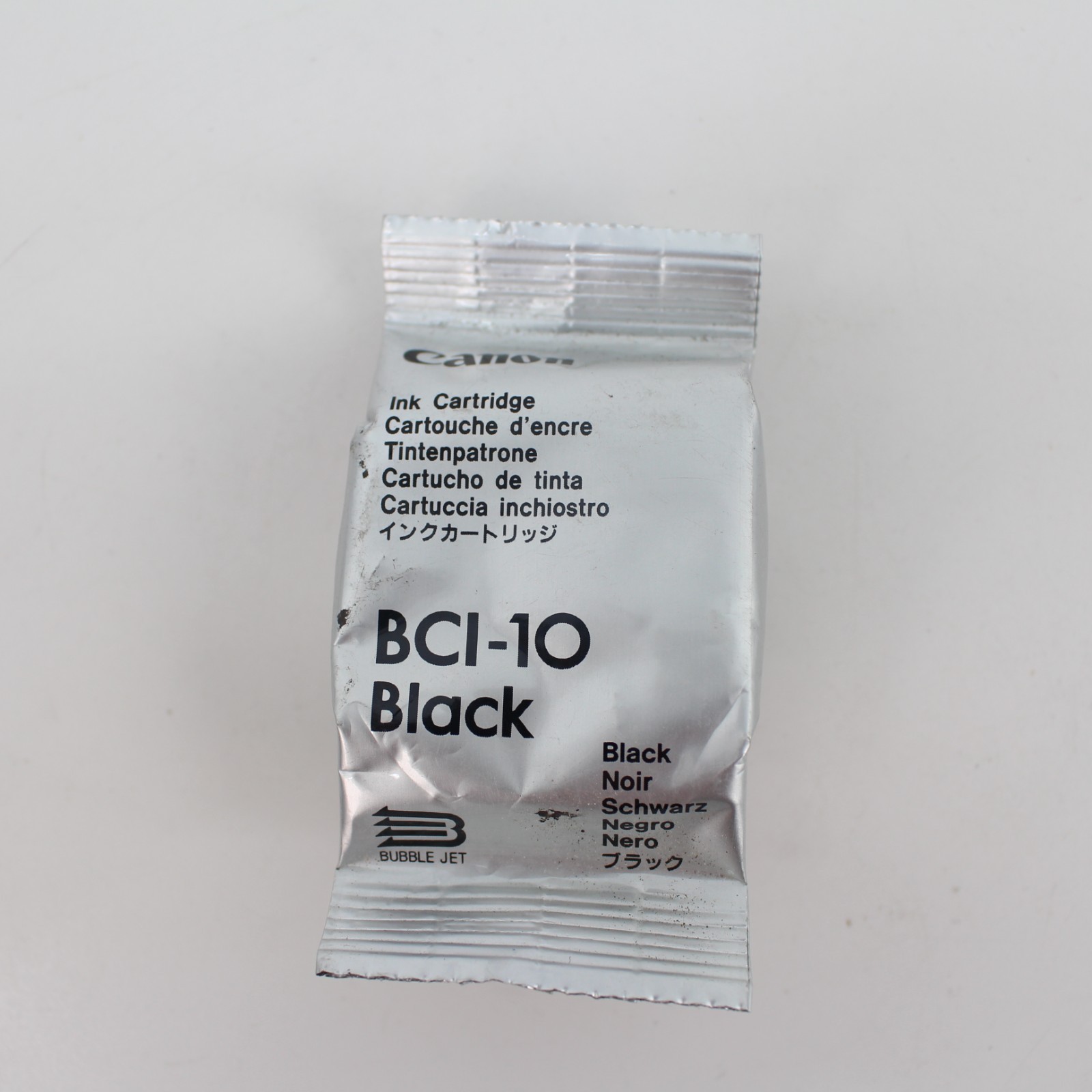 1 PACK Canon BC-10 Black Ink Cartridge  Genuine New  BJ-30 BJC-70 IN BAG