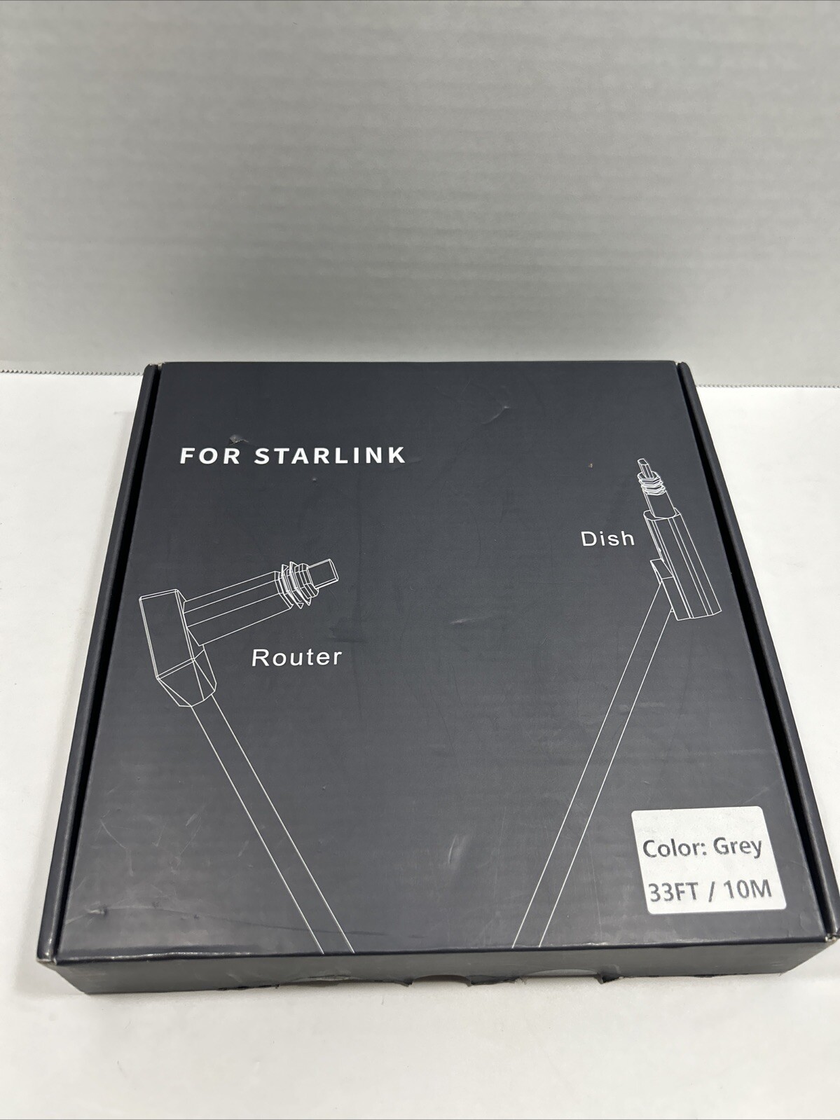 33FT Internet Replacement Cable Line For Starlink Rectangular Satellite V2
