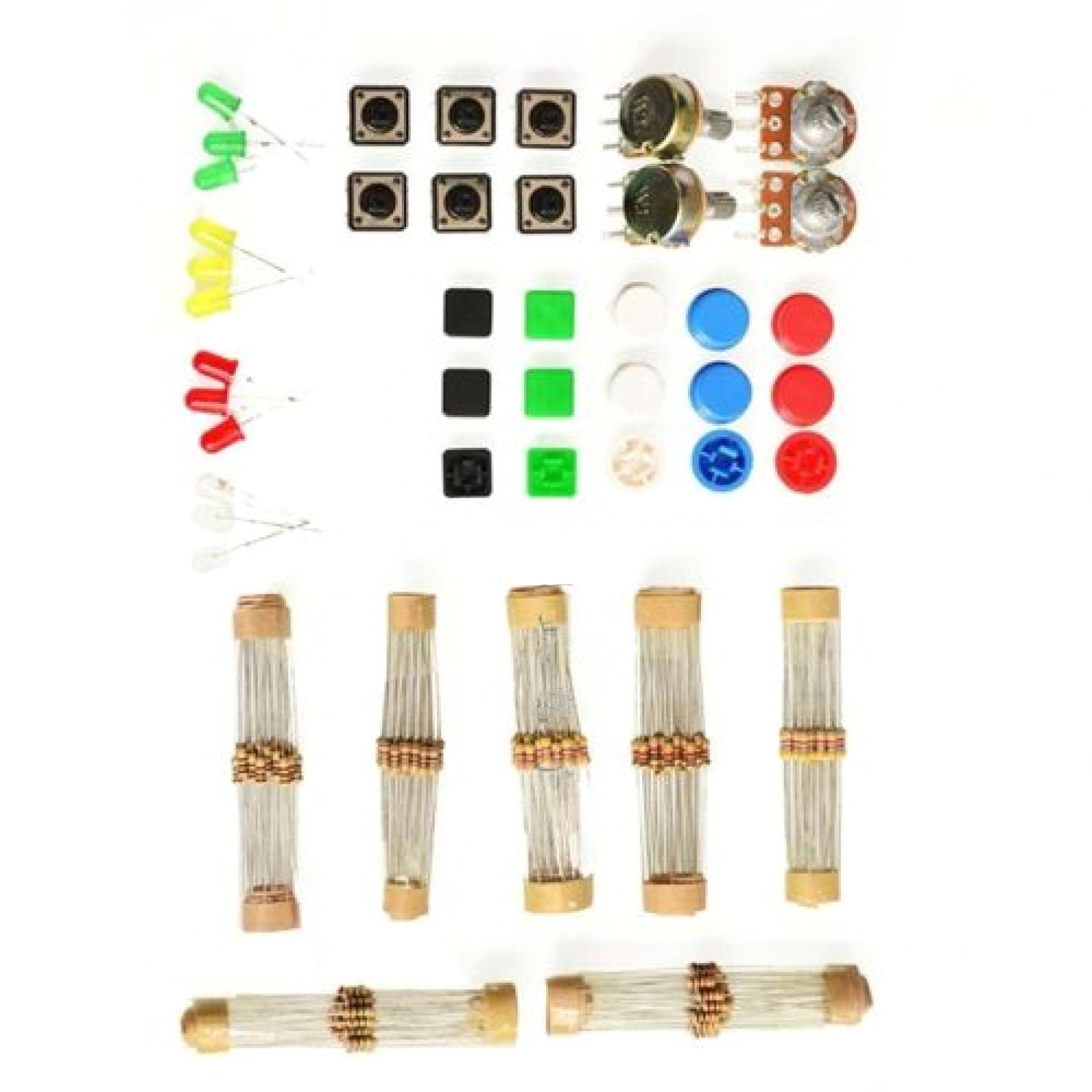Electronic Parts Pack KIT for ARDUINO component Resistors Switch Button zz