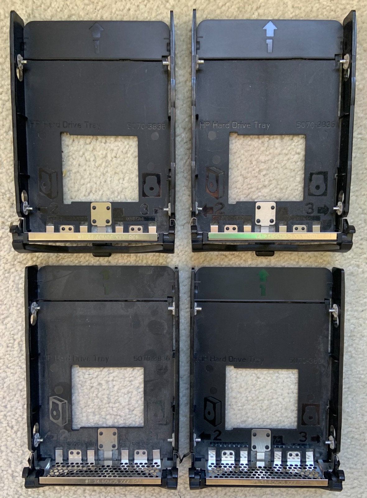 HP MediaSmart Server DataVault Hard Drive Caddy Tray 5070-3836 EX470 485 490 510