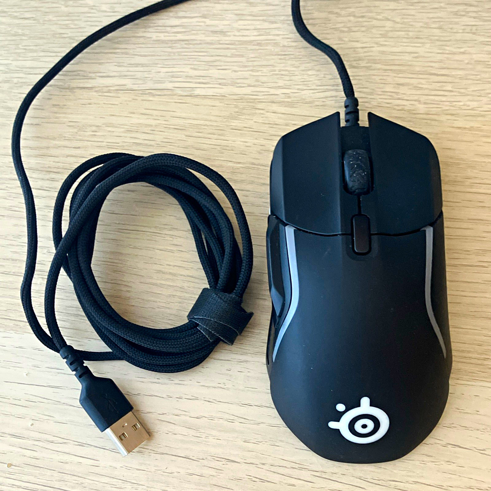 SteelSeries Rival 5 Wired USB Optical Gaming Mouse 18000 DPI 9 Button Black