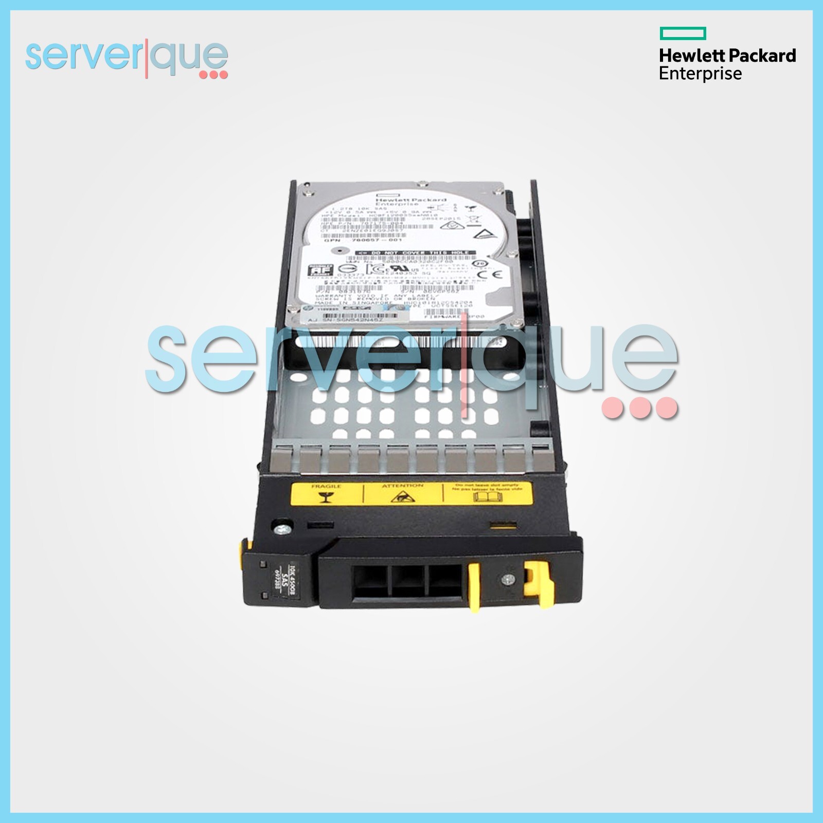 QR494A HPE 3PAR M6170 450GB 10K SAS 6Gbps 2.5" Hard Drive 5697-1286 697388-001