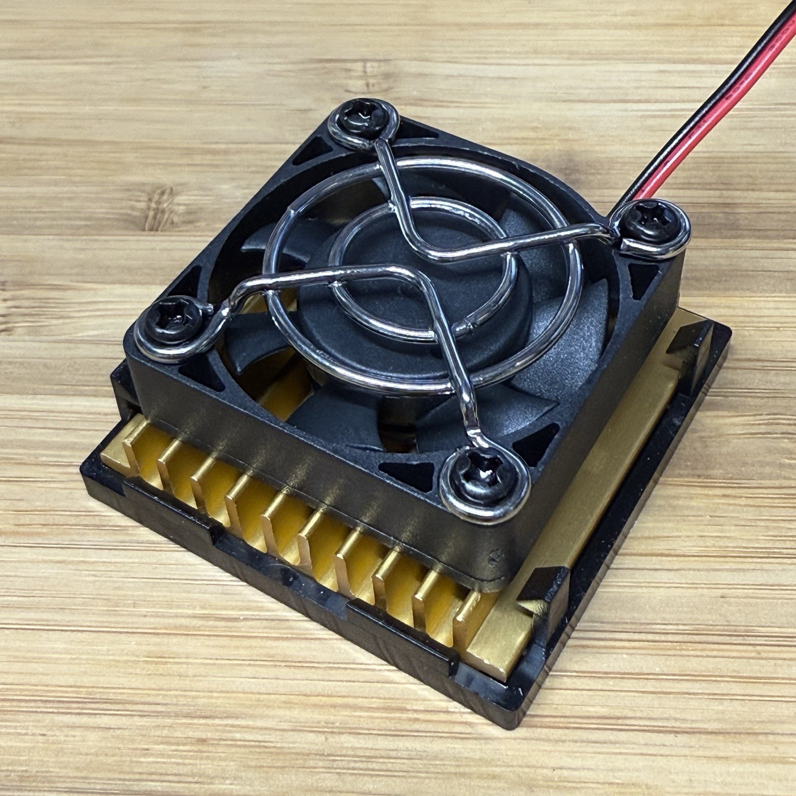 486 CPU Fan & Heatsink With Evercool 7 Blade Fan 40mm - Molex Power