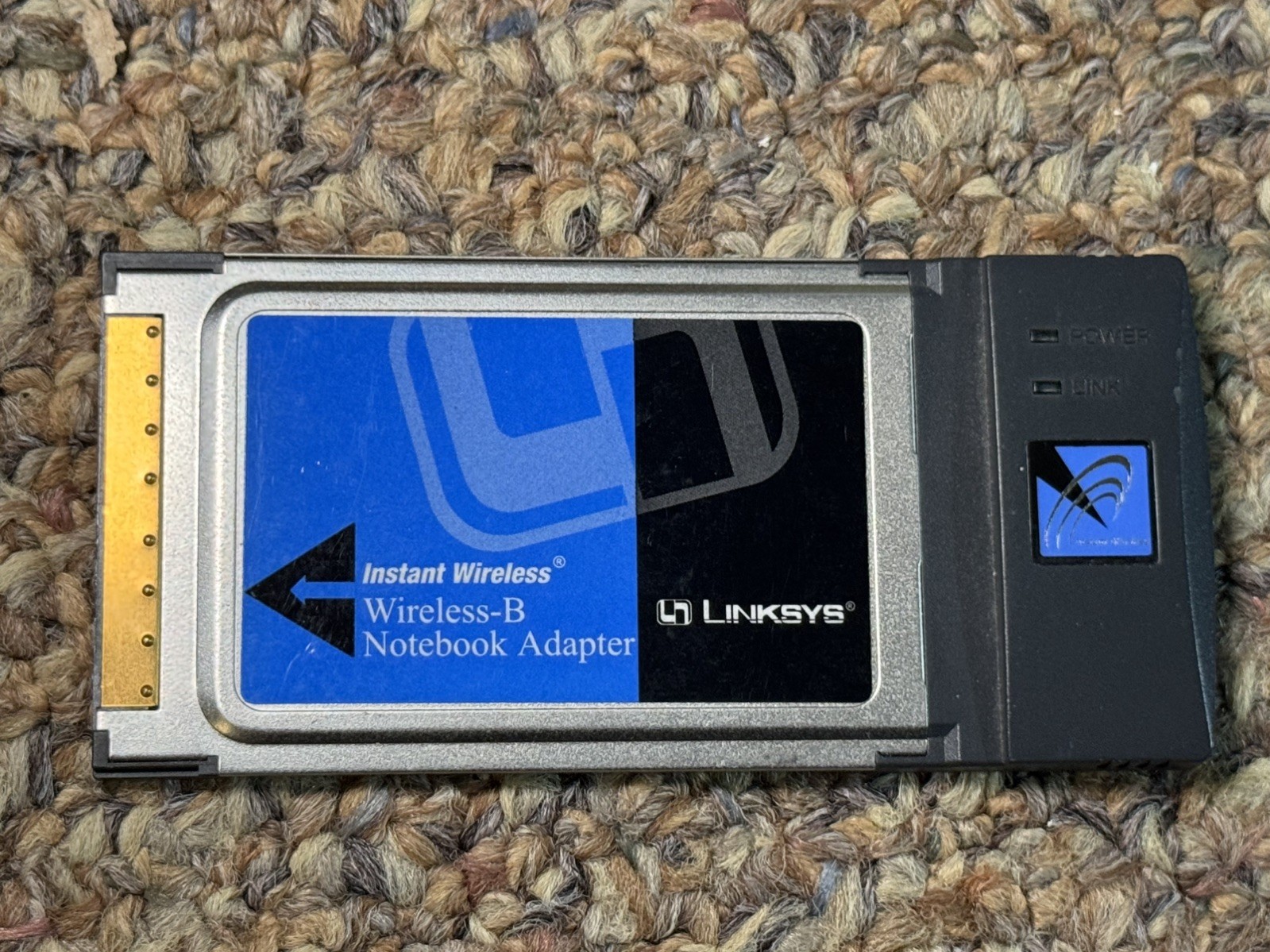 Vintage Linksys WPC11 Ver.4 Instant Wireless PC Card Retro WiFi 802.11b 