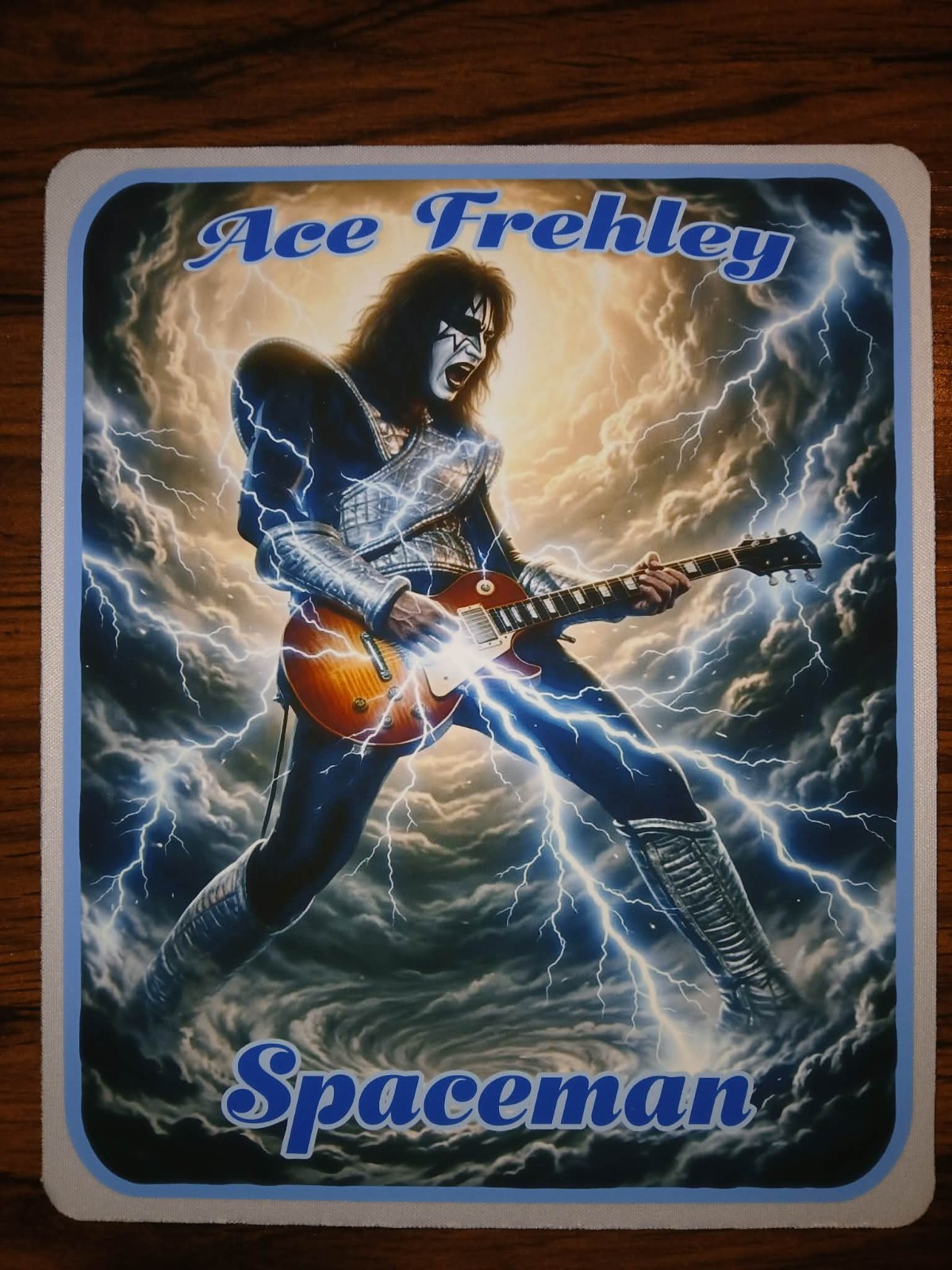 Spaceman Ace Frehley Mouse Pad Mat Computer Desk Accessory 