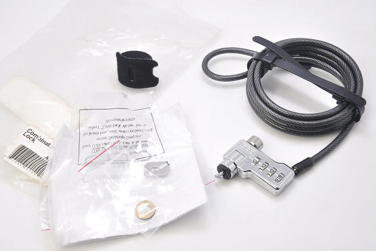 For CODi A02003 4-Digit 2M Combination Cable Lock