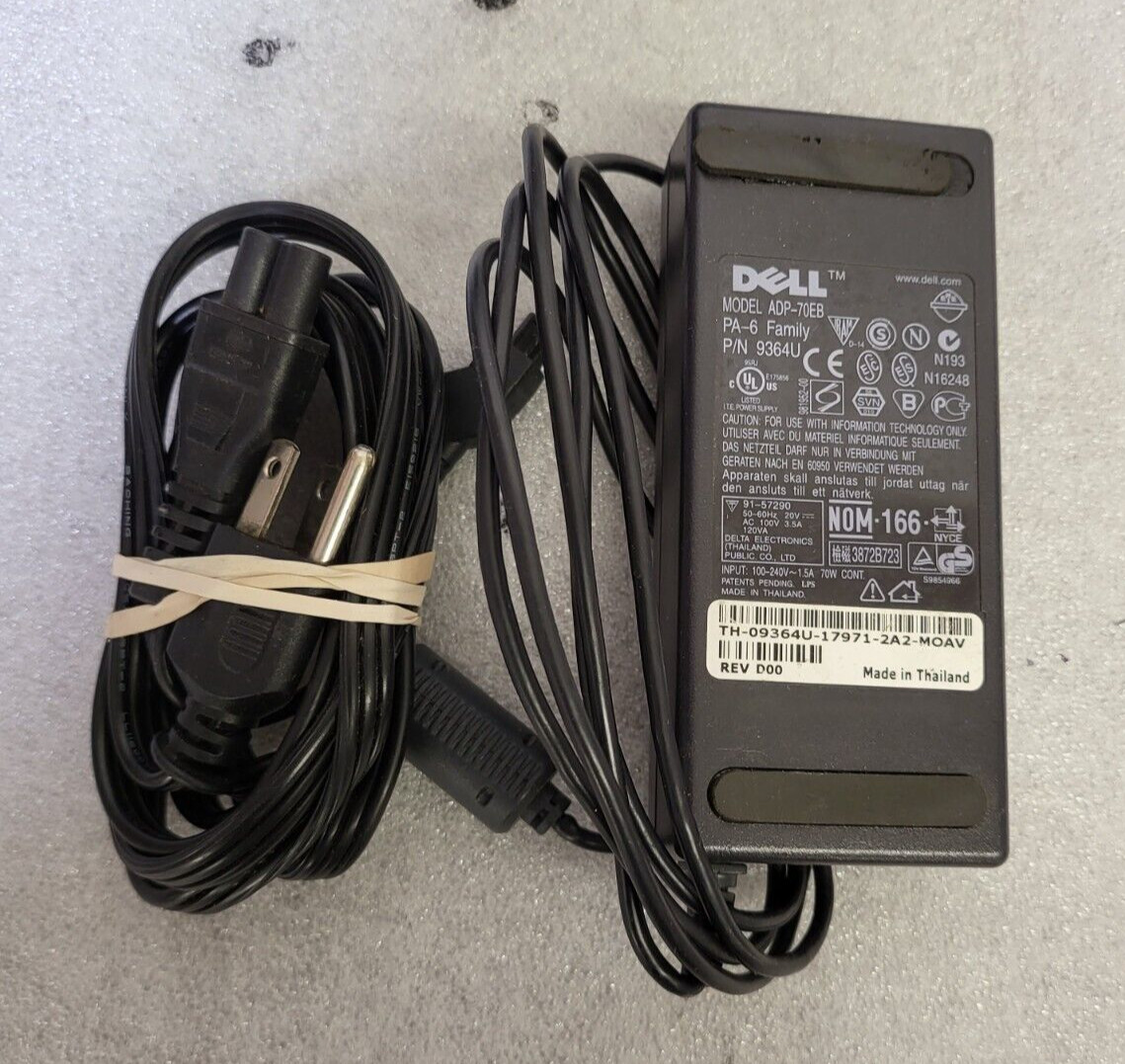 Genuine Dell Inspiron 5100 8100 8200 Laptop Charger 90W AC Power Supply Adapter