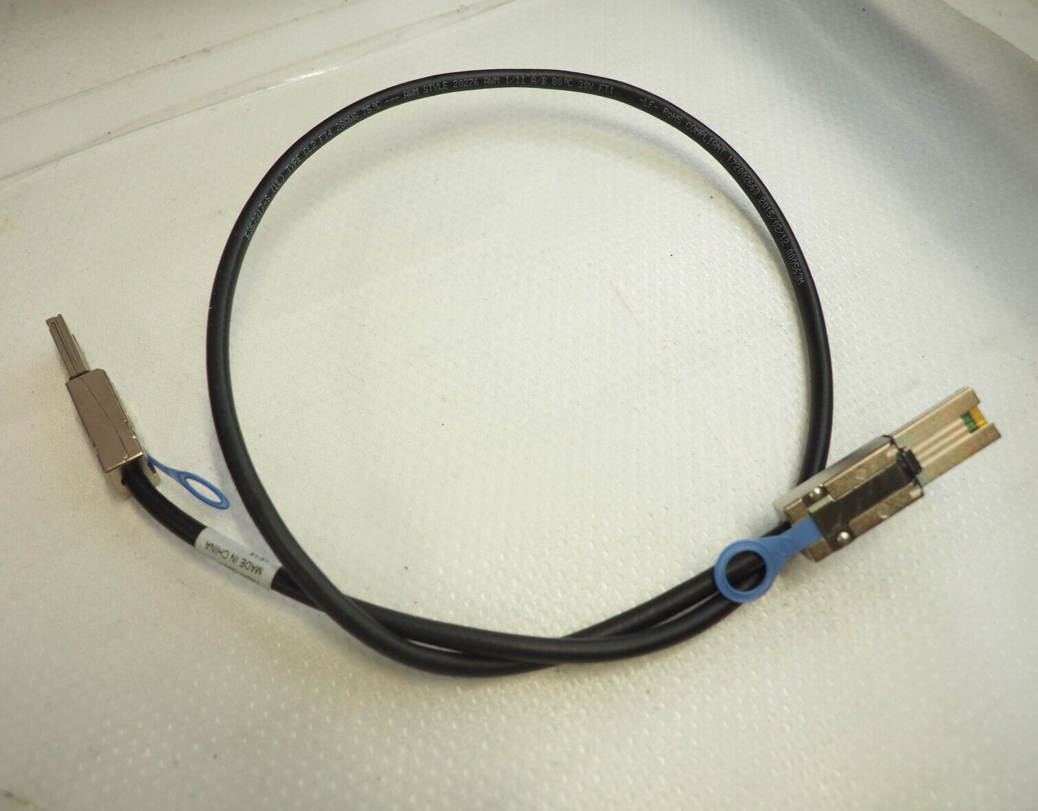 MOLEX 74547-0301 SFF-8088 to SFF-8088 Mini-SAS Cable