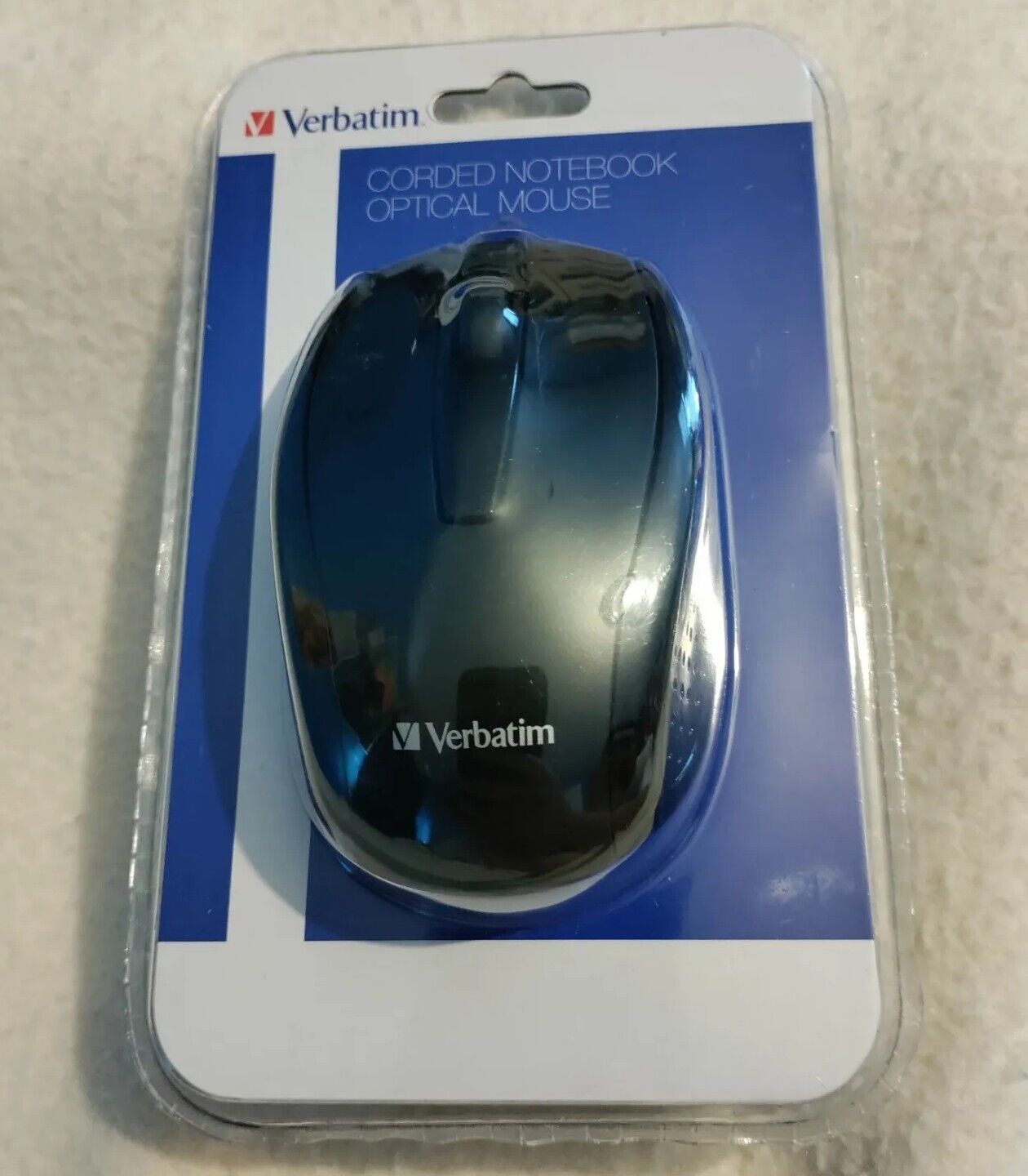 Verbatim Corporation 98106 Corded Notebook Optical Mouse Black