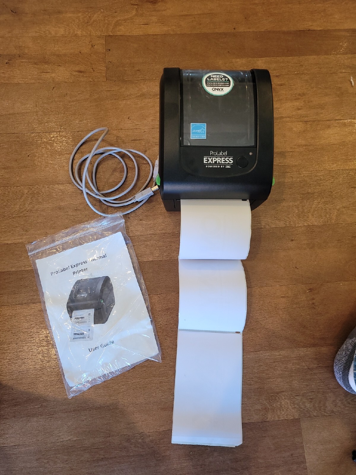 TSC PRO LABLE EXPRESS DA210 USB Direct Thermal Barcode Label Printer /NO CHARGER