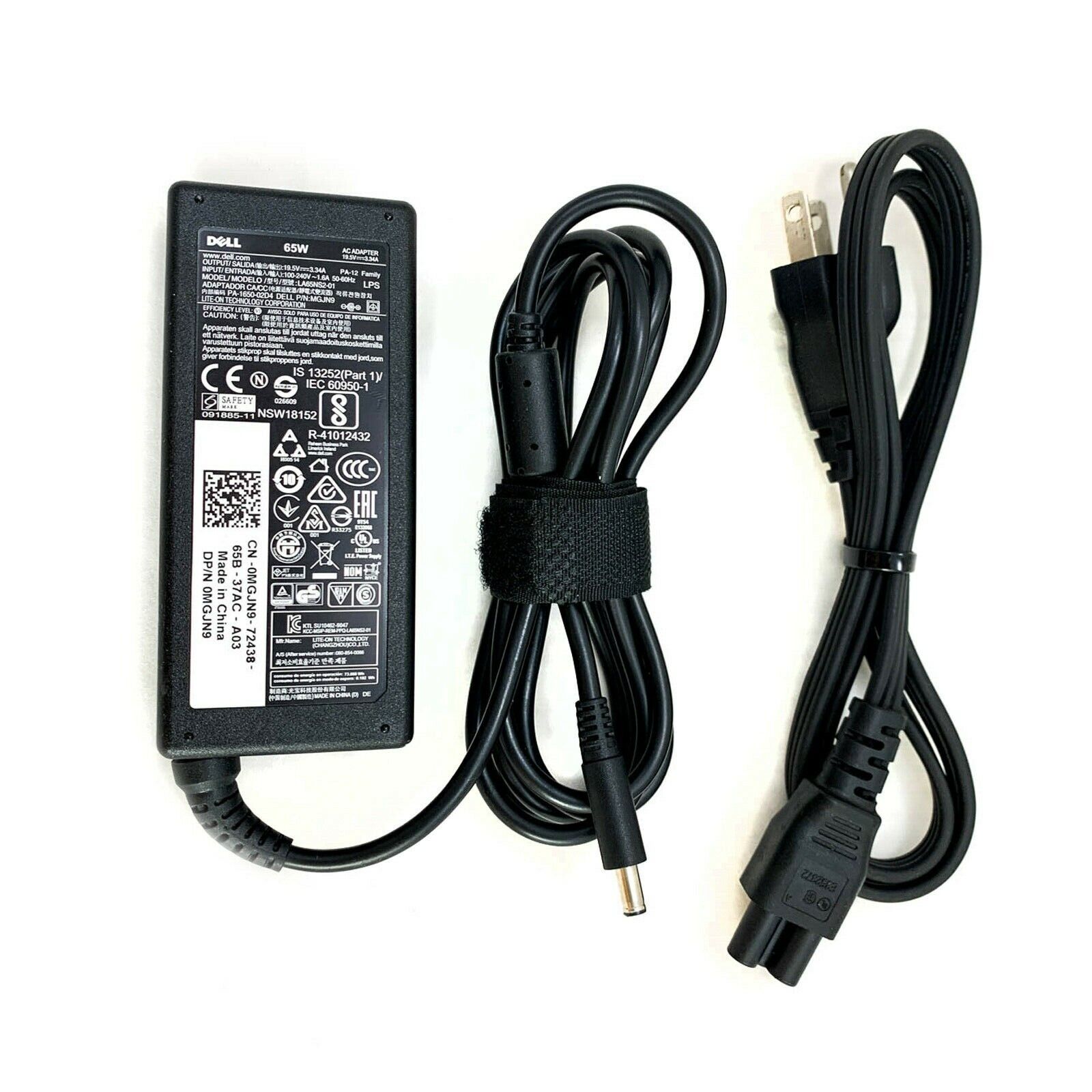 NEW Original Dell 65W 4.5mm AC Adapter For Inspiron 13 14 15 0MGJN9 PA-1650-02D4