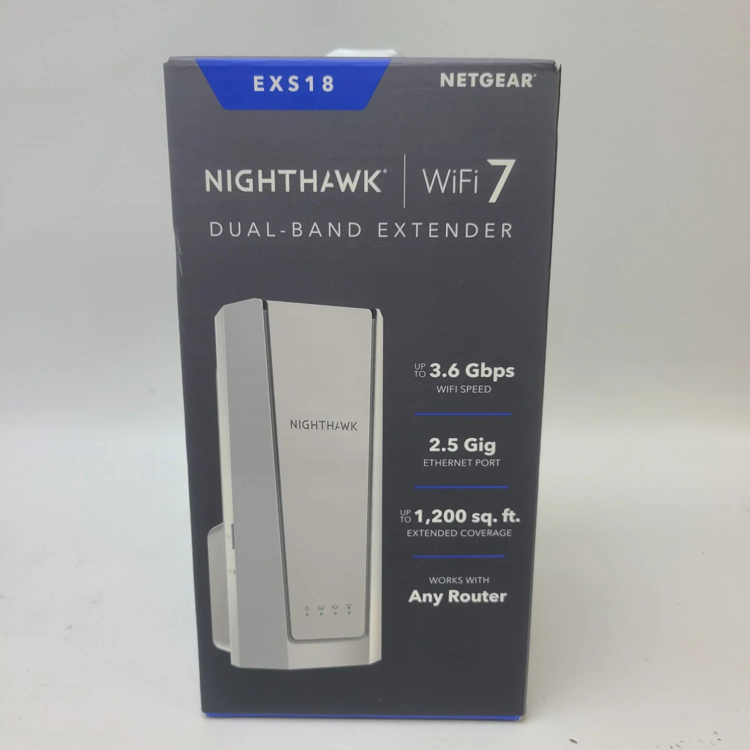 New NETGEAR Nighthawk Dual Band WiFi 7 Wireless Router EXS18-100NAS