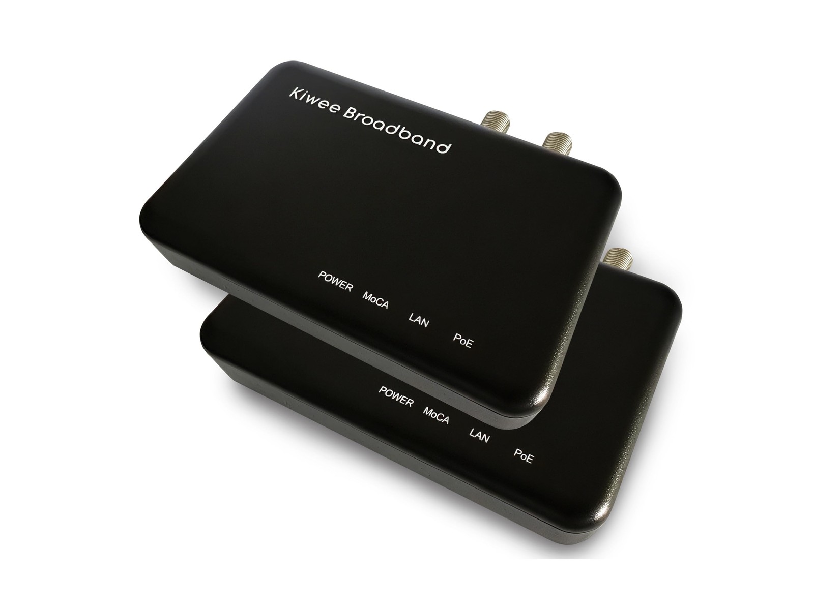 MoCA 2.5 Adapter Kit with 2.5G Ethernet Port and PoE+ 30W for Ethernet Over C...
