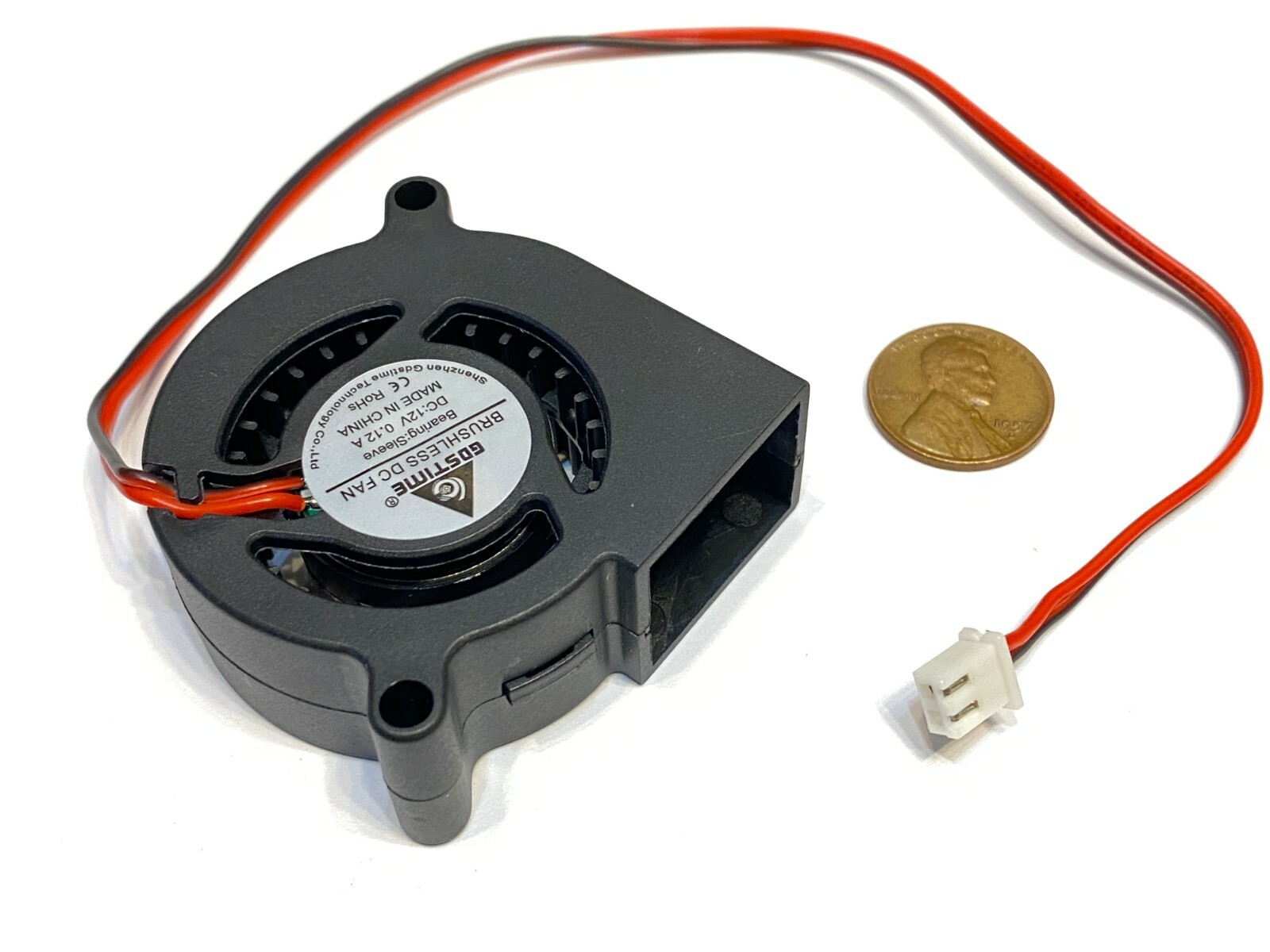 1 Piece 5020 50mm 5cm 12v fan Brushless Centrifugal Blower computer Gdstime C47