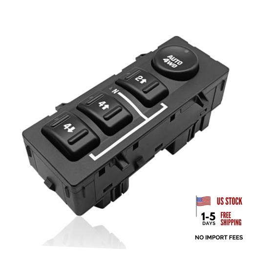 4x4 Transfer Case Switch Drive Button 19259313 Fits Chevy Silverado 2003-2007
