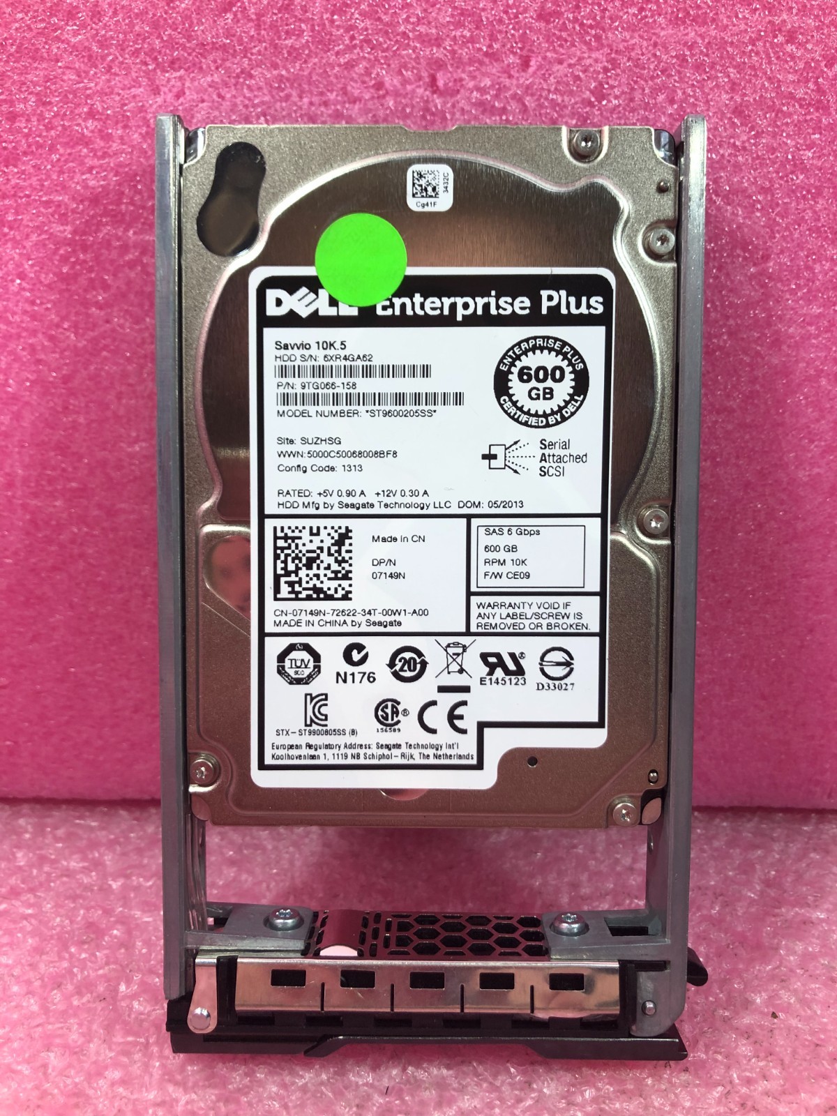 Strong-IT COMPELLENT 7149N 600GB 10K 6G 2.5" SAS HDD