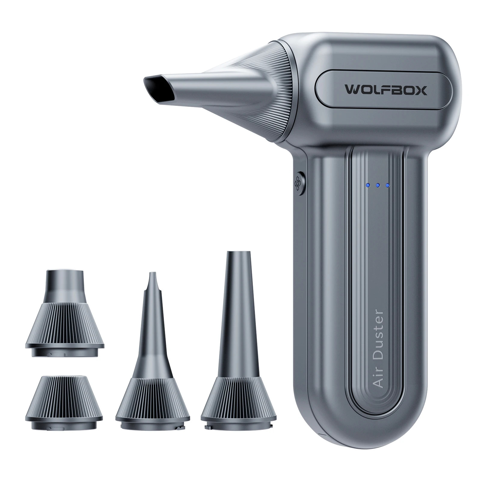 WOLFBOX DF60 Electric Air Duster-110000RPM Super Power Cordless Air Duster