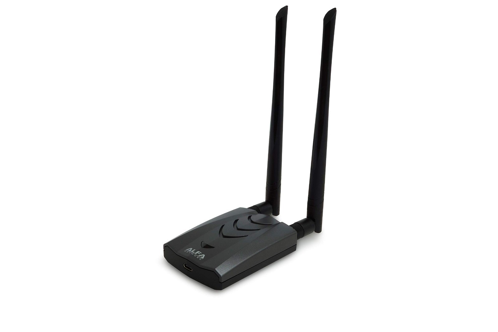 ALFA AWUS036ACH USB-C AC1200 Dual-Band WiFi Adapter 2 Detachable Antennas