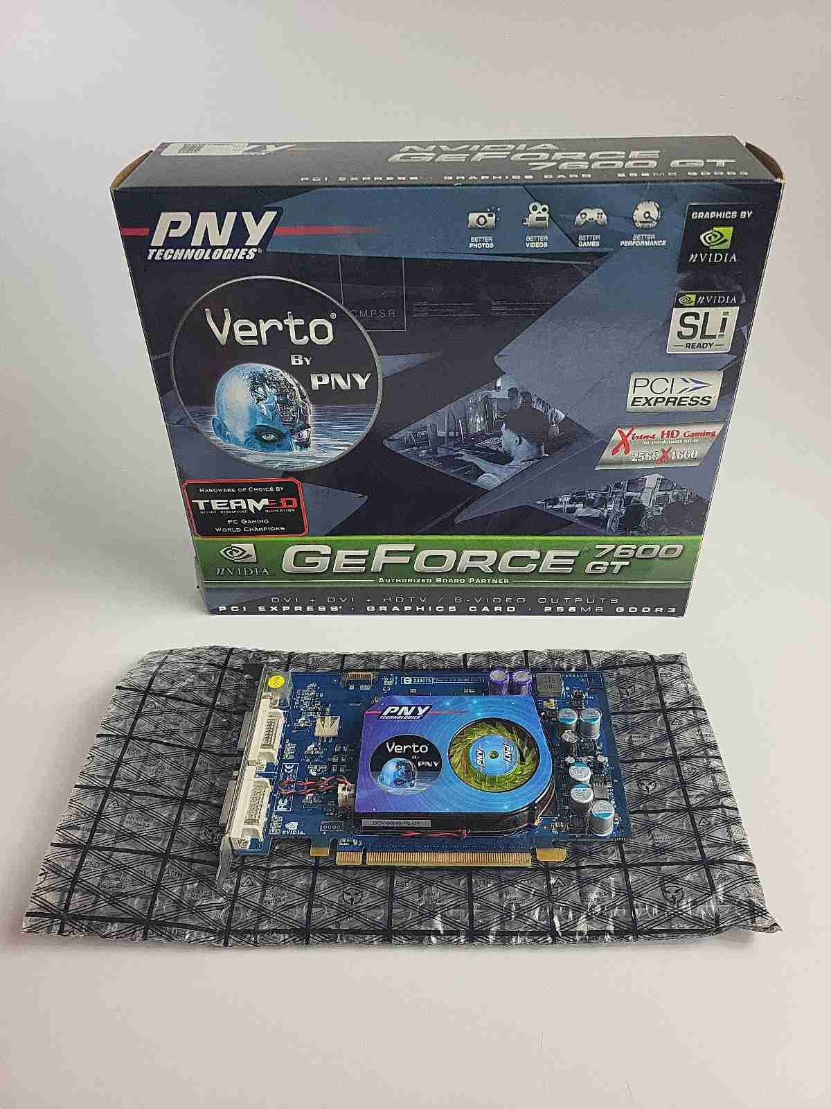 GeForce 7600 GT With Box Graphics Card