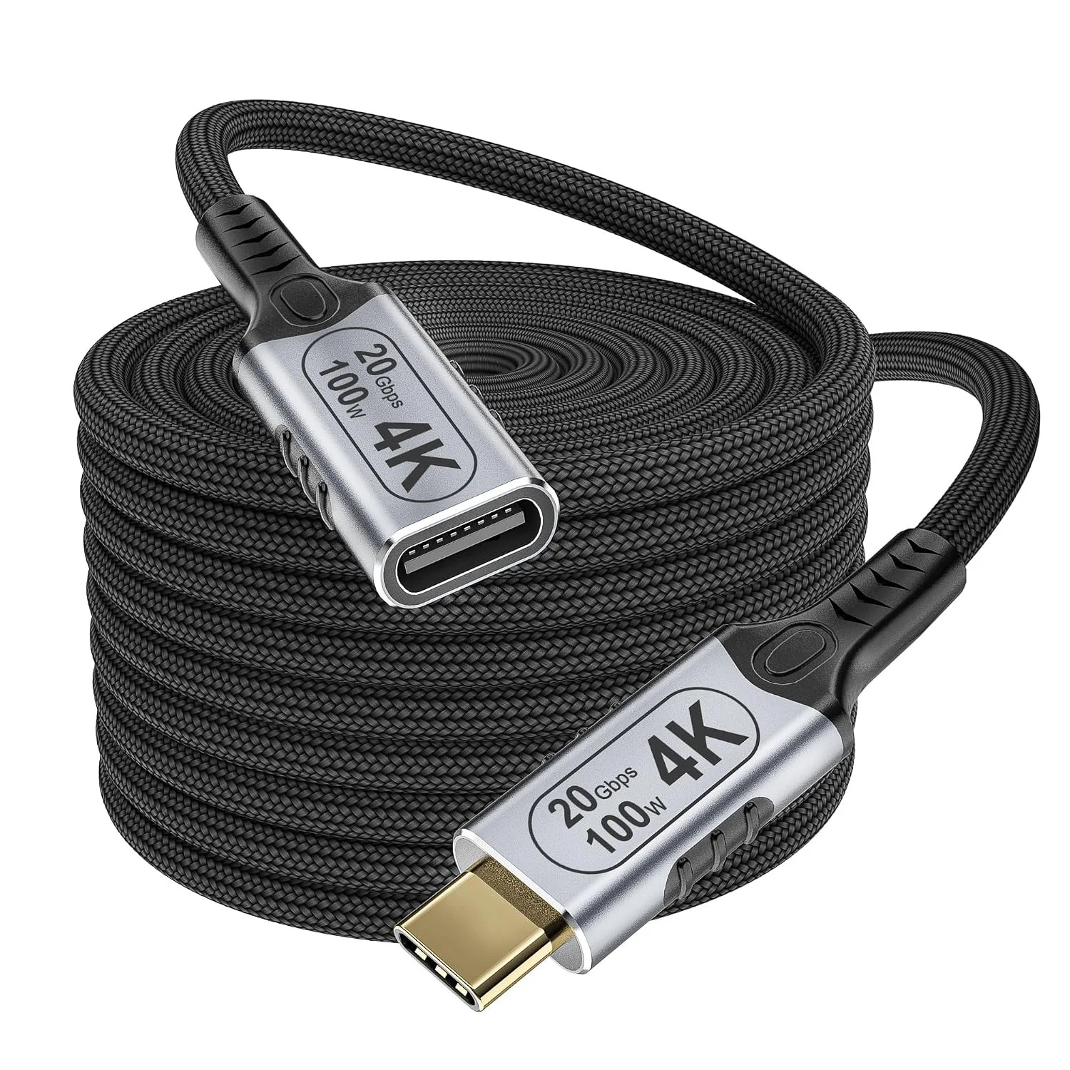 USB c Extension Cable 16.5ft/5M,USB 3.2 Extension Cable Long, USB c Extension Ca