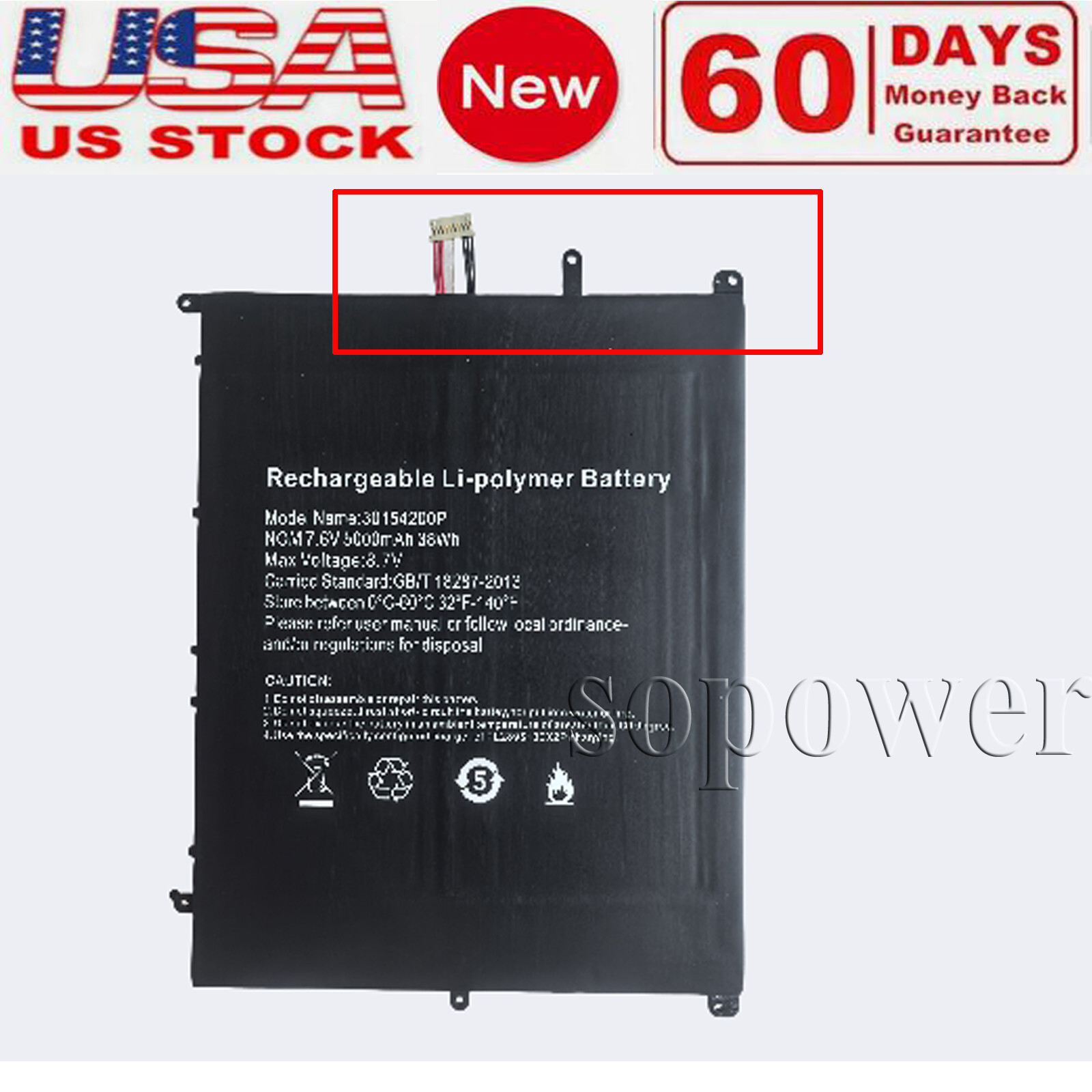 NV-3178185-2S For Gateway Battery 34160201P 41.8Wh Gwtn141-1Bl