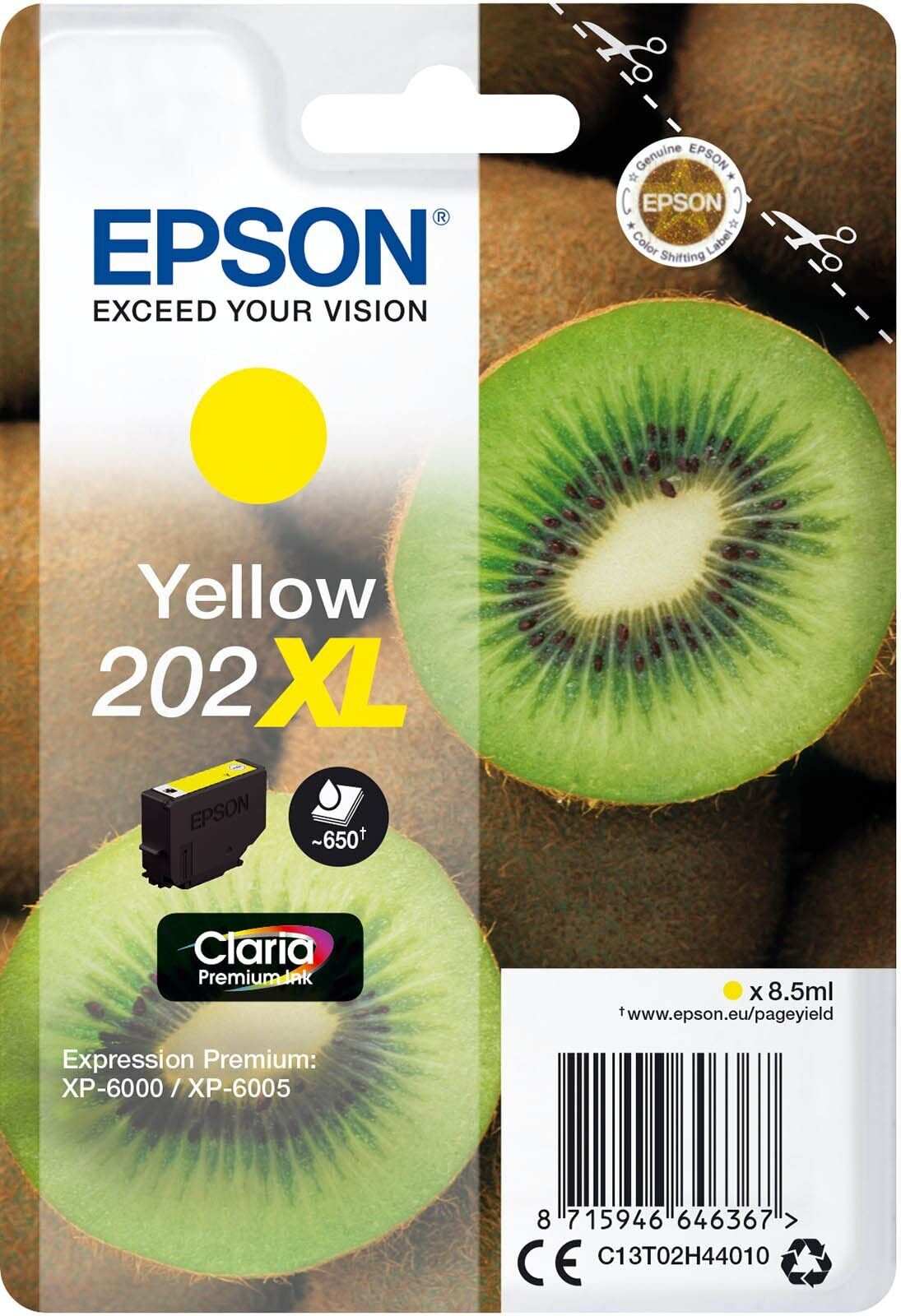Epson C13T02H44020 XL Original Inkjet Cartridges - Yellow