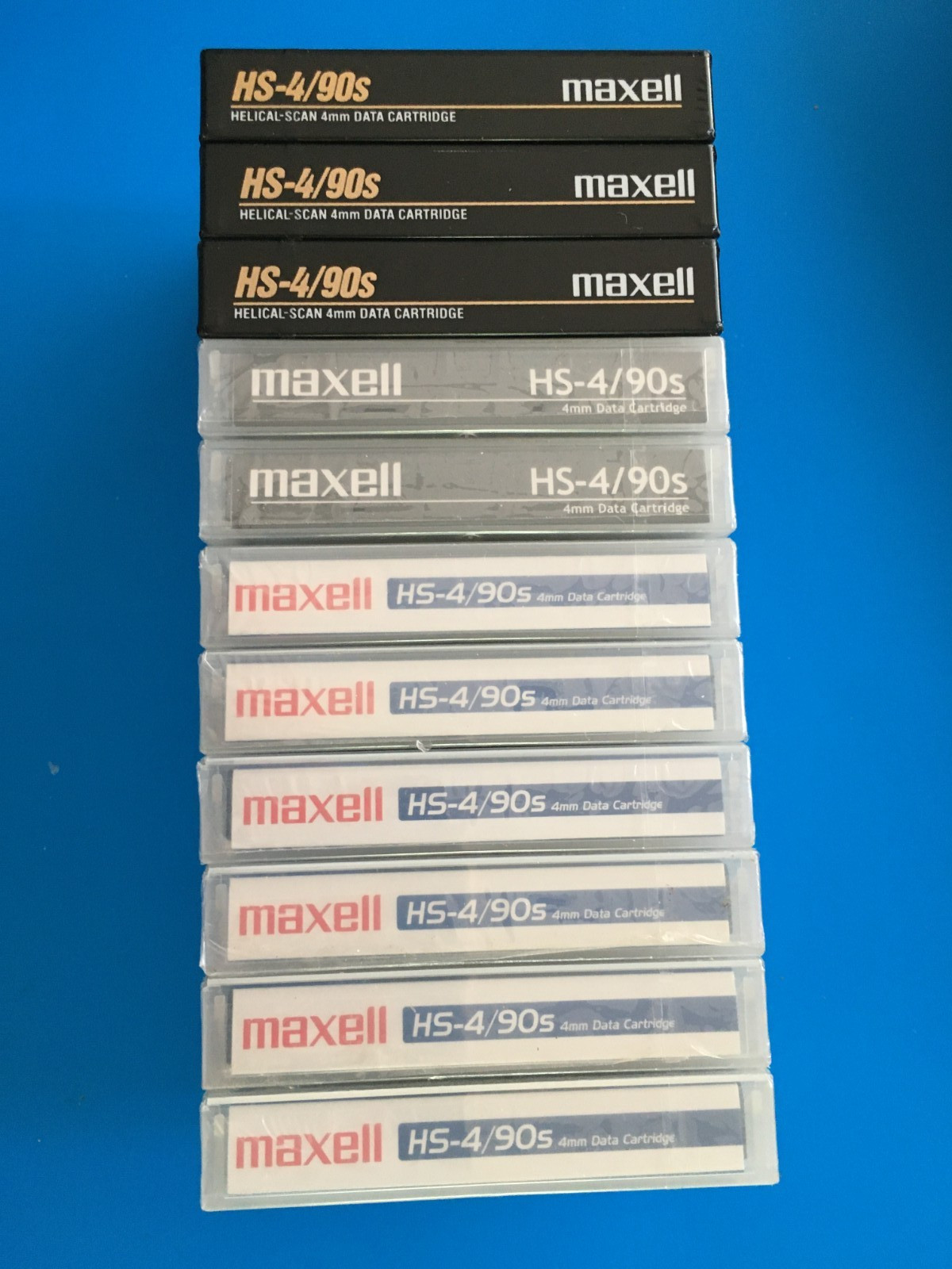 11 NEW Maxell HS-4/90s 4mm DDS Data Tape Cartridge 2.0GB + 1  C5709A cleaning