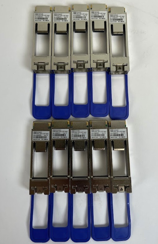 Lot of 10 | HPE 720193-B21 BLc QSFP+ to SFP+ Adapter 746962-001