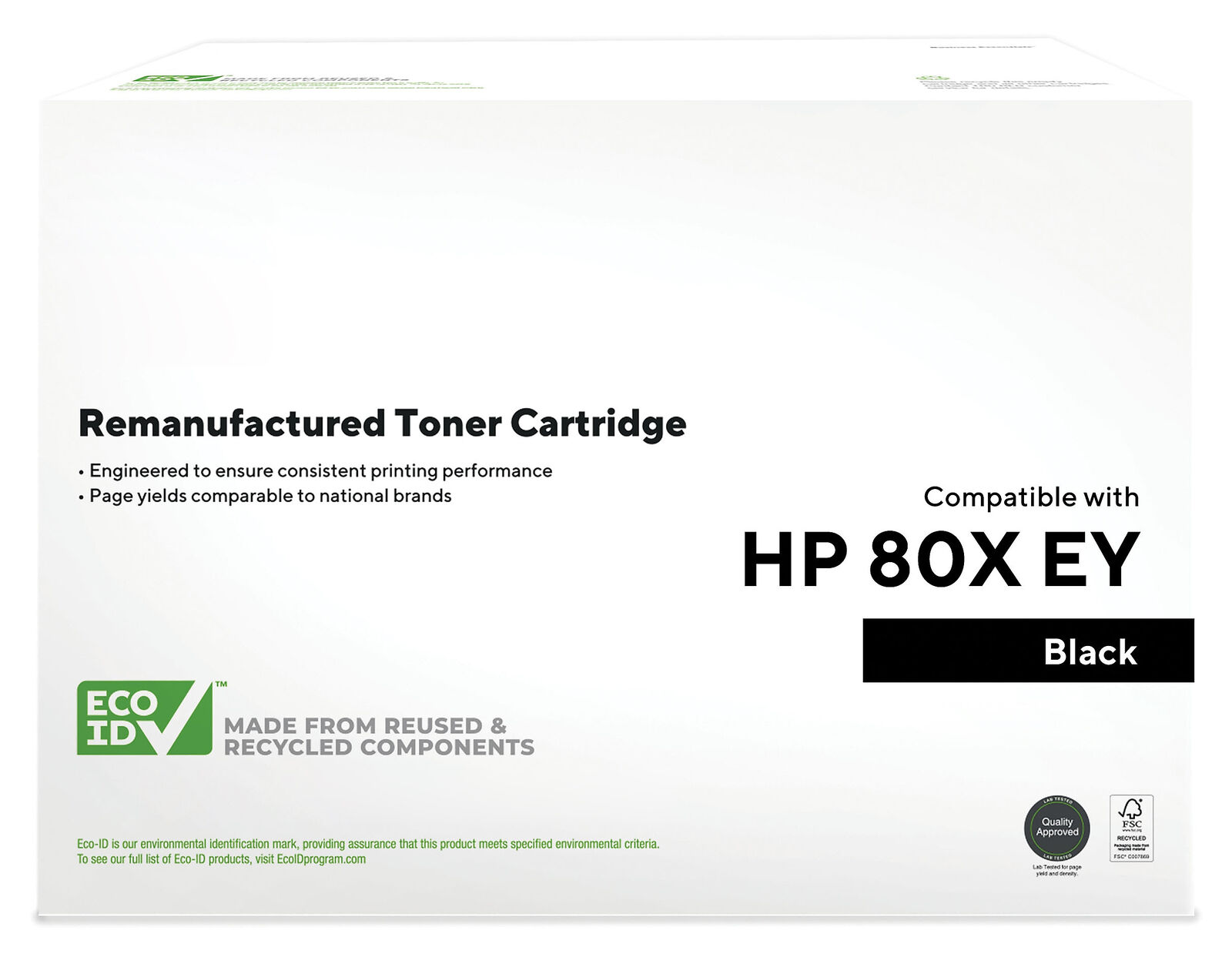 HITOUCH BUSINESS SERVICES Reman Black Extra High Yield Toner Cartridge