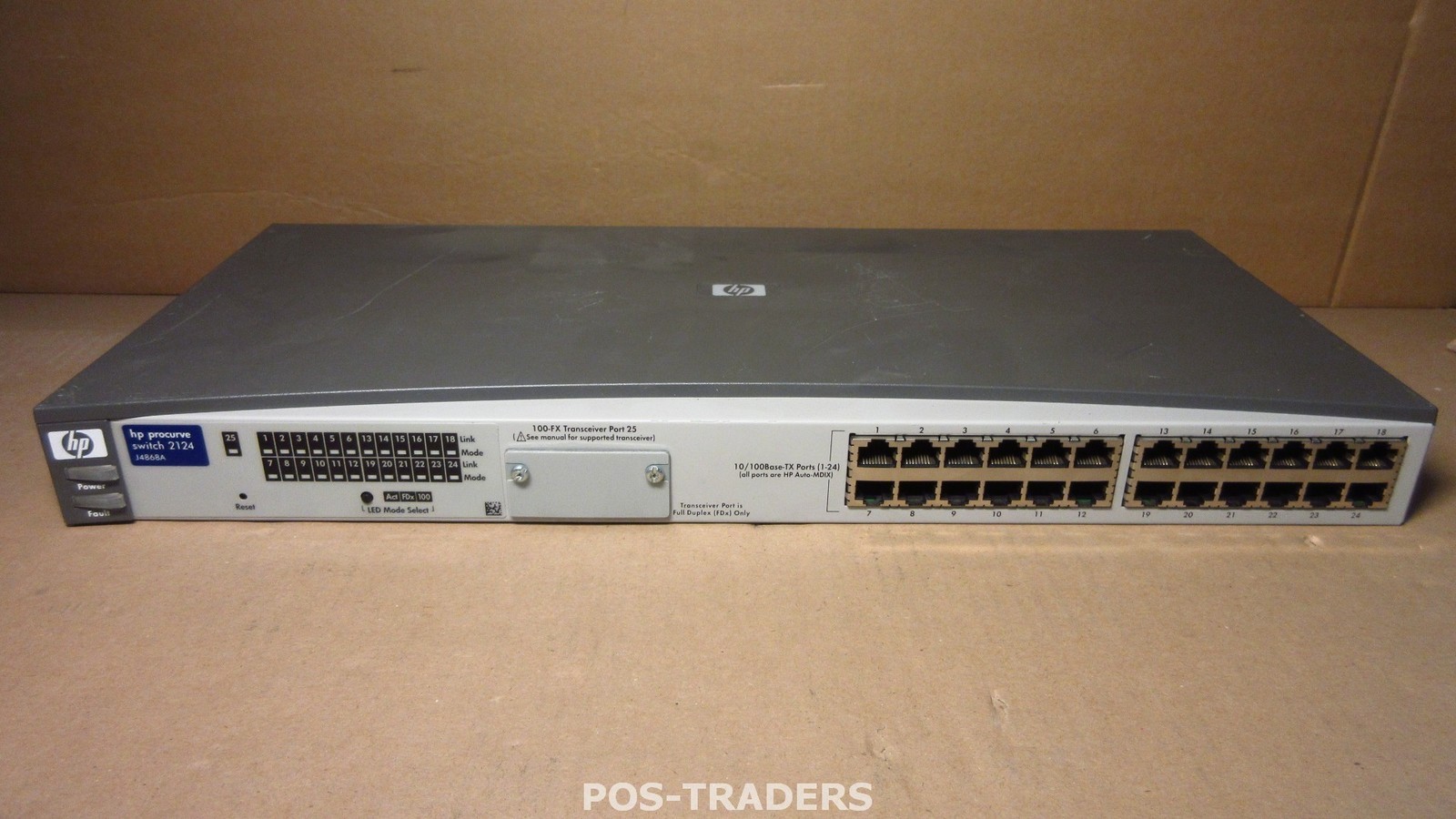 HP 2124 J4868A Unmanaged 24x RJ-45 10/100 Mbps Ports ProCurve Network Switch