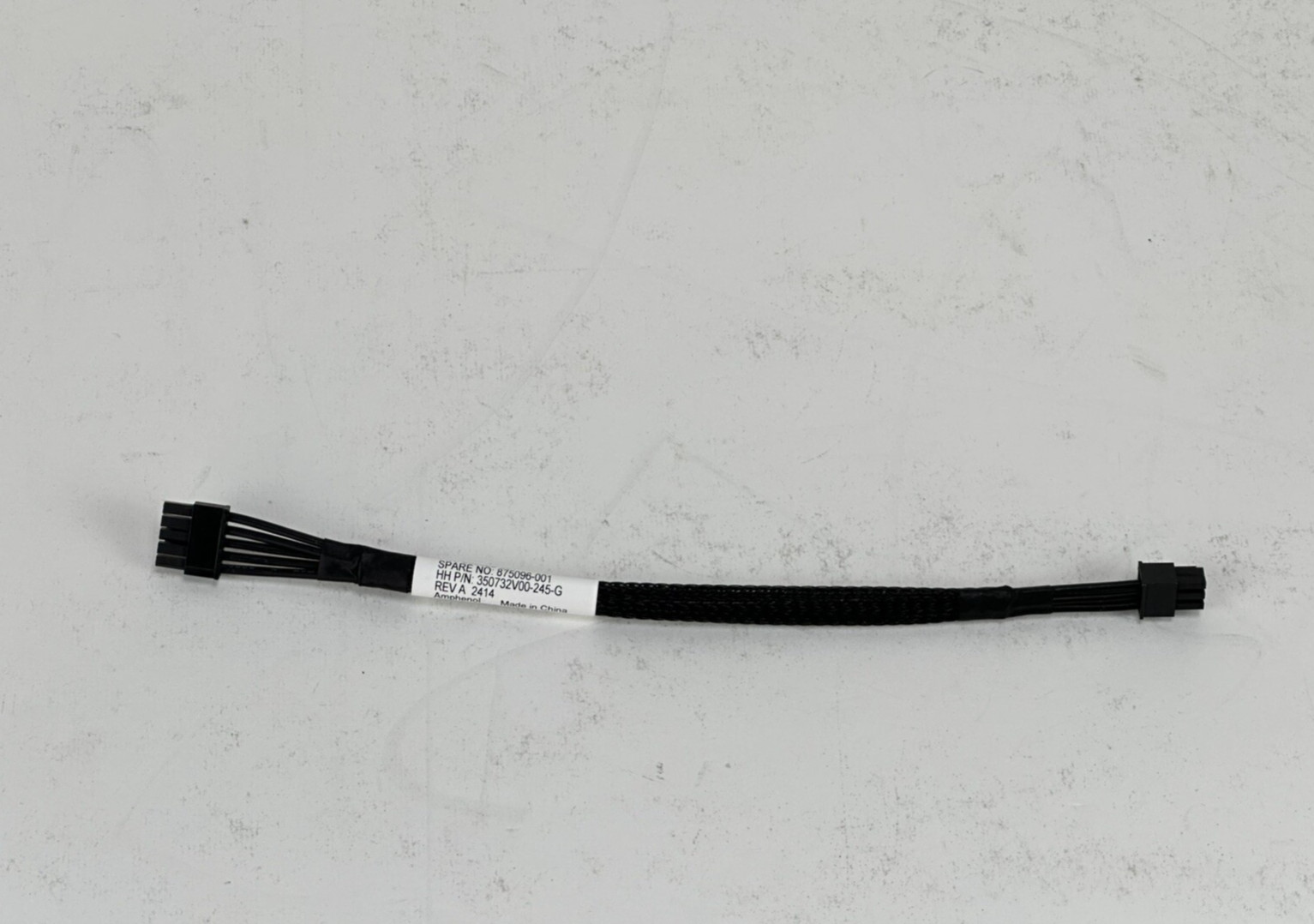 HPE DL38x Gen10/Plus/V2 Gen11 Power Cable to Backplane 875096-001 869825-001