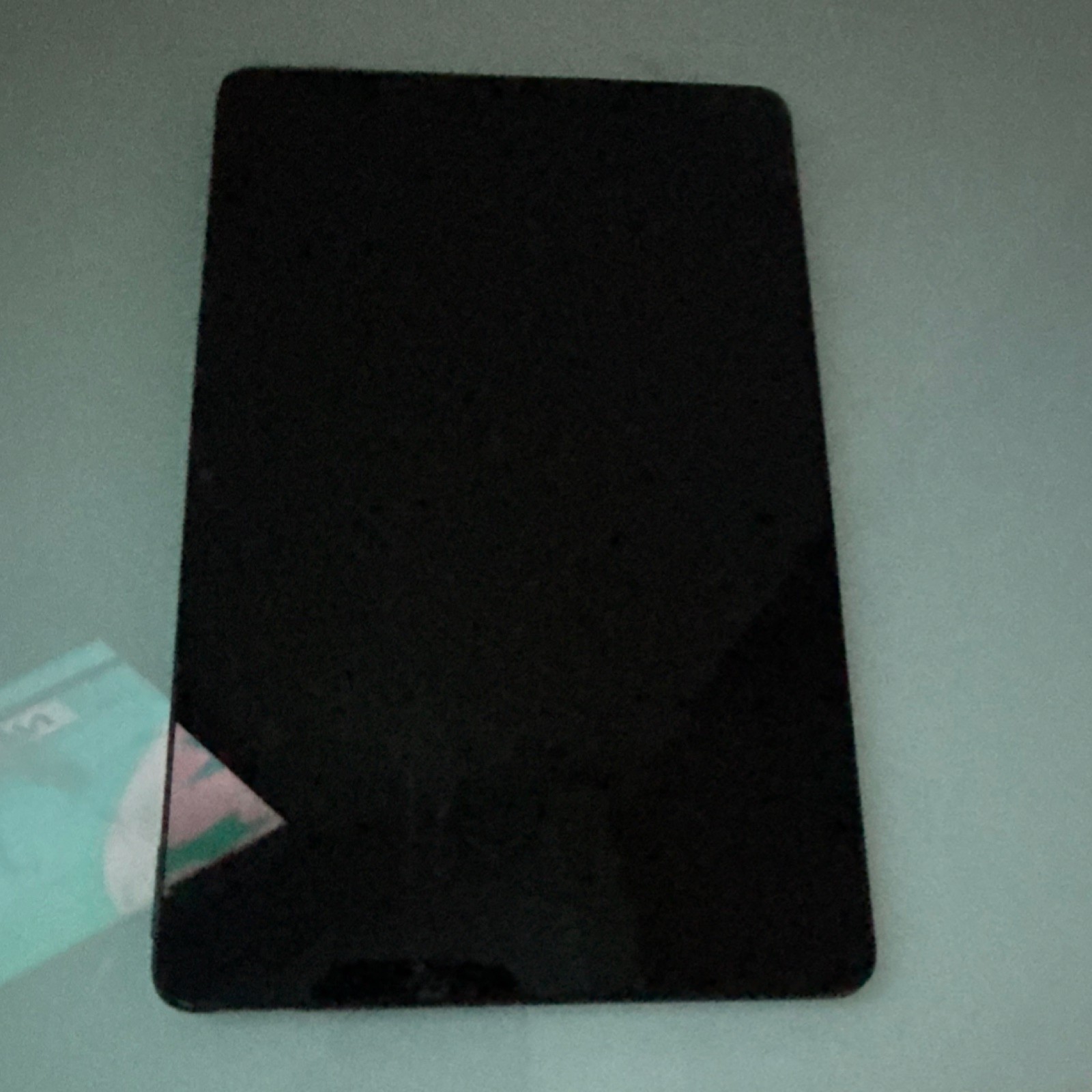 Touchscreen Black Tablet Device
