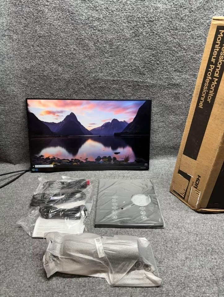 SAMSUNG 24" IPS FHD Monitor 5 ms 1920 x 1080 HDMI LF24T454FQNXGO PORT FLAT PANEL