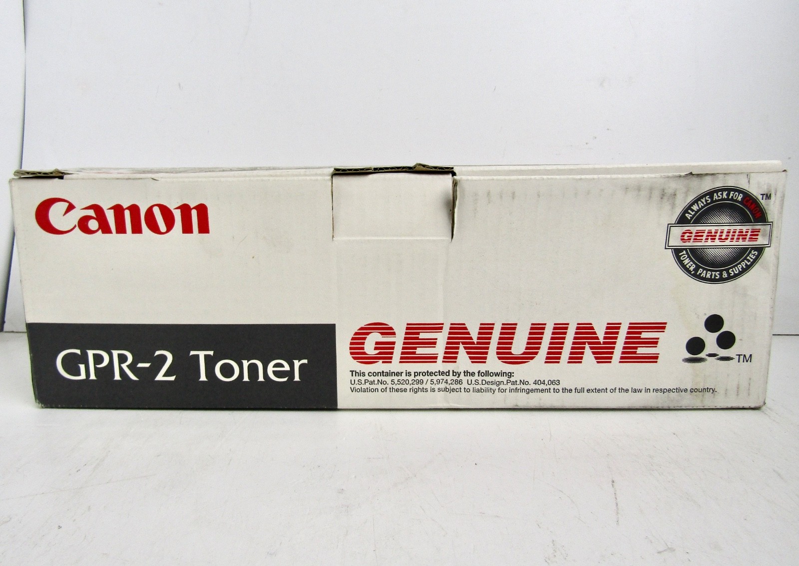 Genuine Canon 1389A004 Black Toner Cartridge GPR-2 - New Authentic