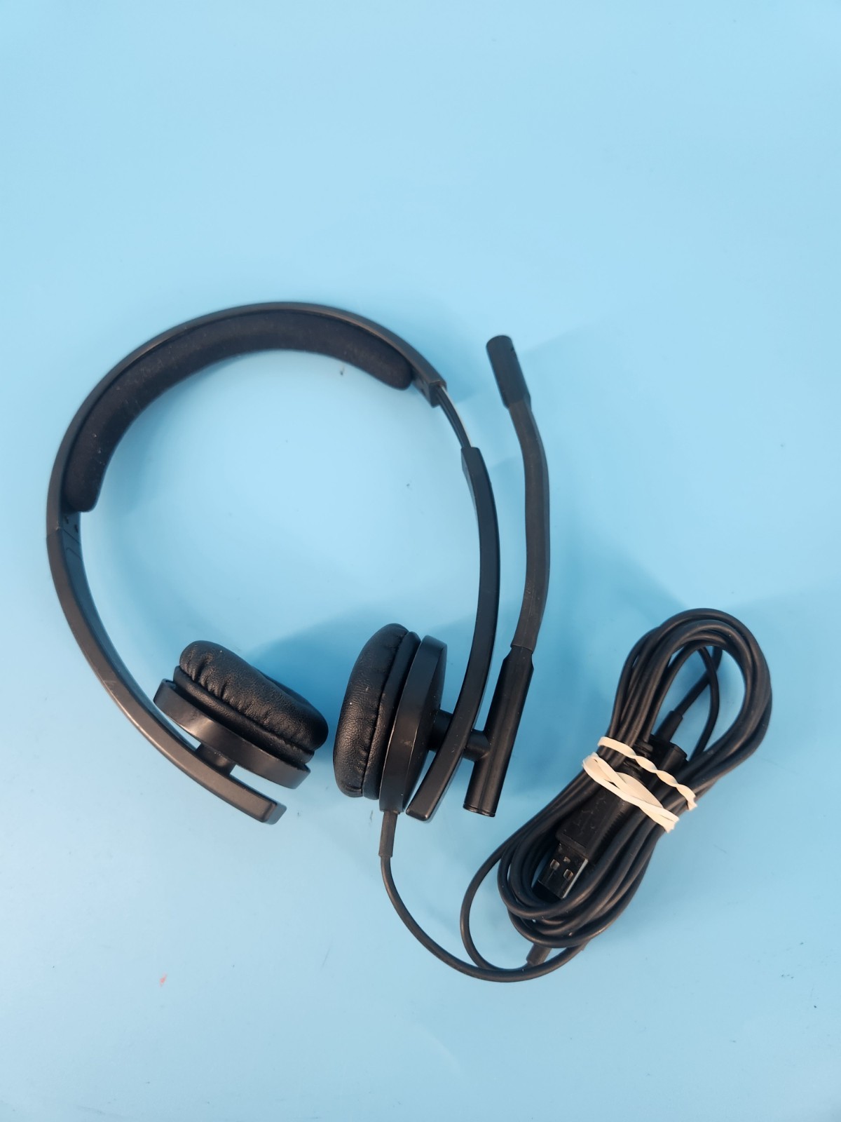 Logitech H570E A-00064 Black Noise-Cancelling Mic USB Stereo Headset FREE S/H