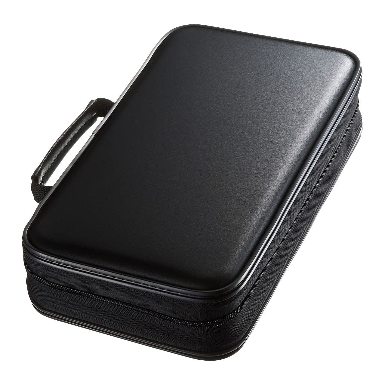Sanwa Supply DVD/CD Semi-Hard Case, 96-Disc Capacity, Black FCD-WL96BK