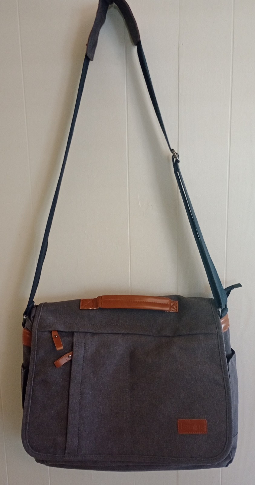 Canvas Messenger Laptop Shoulder Travel Bag ESTARER Backpack School Work NEW