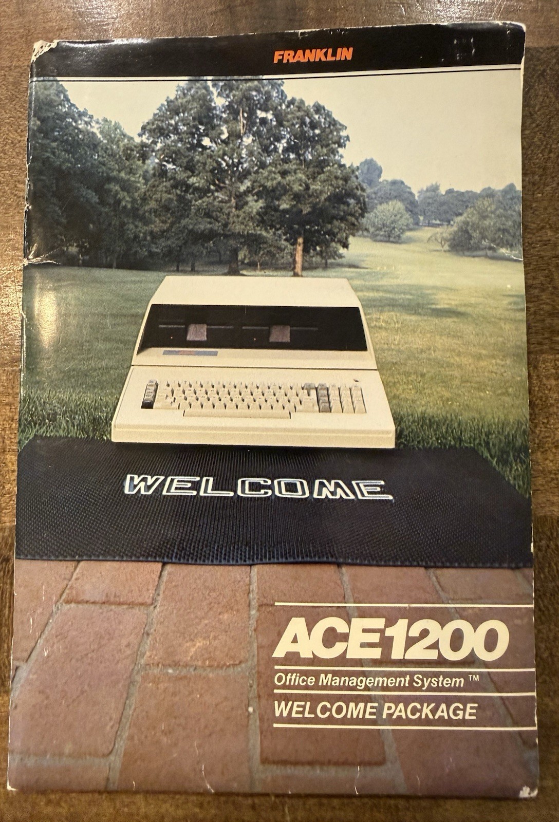 Franklin ACE 1200 Welcome Package Vintage Apple II Clone OFFICE MANAGEMENT
