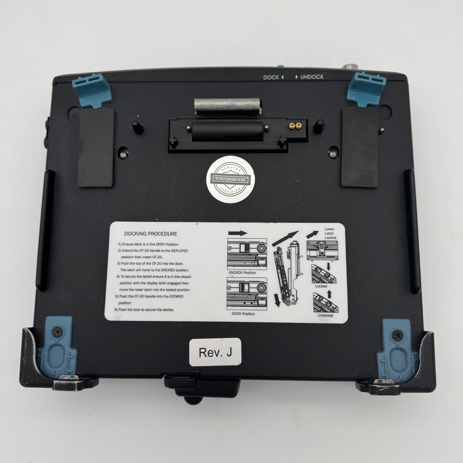 GAMBER JOHNSON Panasonic Toughbook® 20 Docking Station, Dual RF 7160-1265-02-P