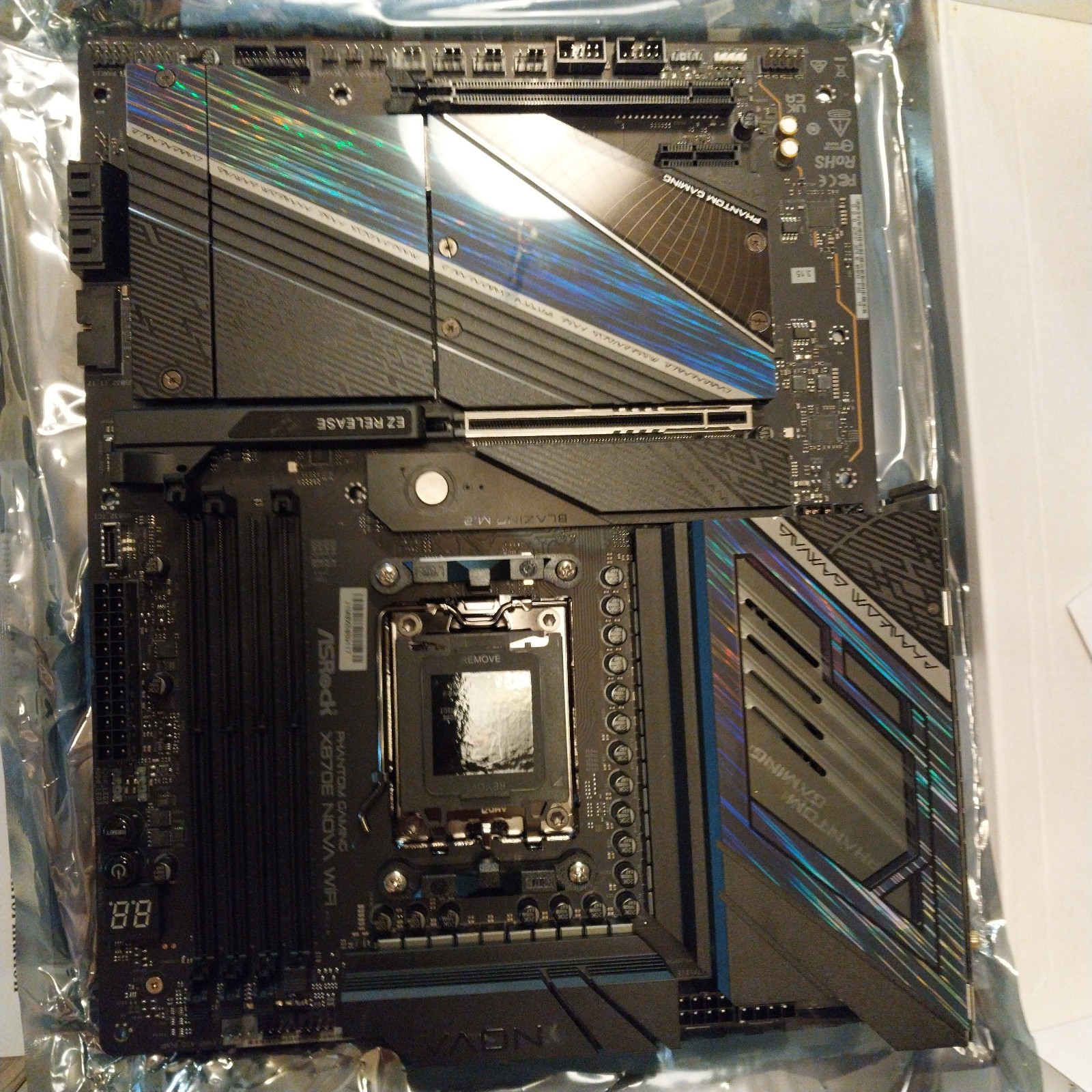 [FOR PARTS] ASRock Phantom Gaming X870E Nova WIFI AMD Motherboard
