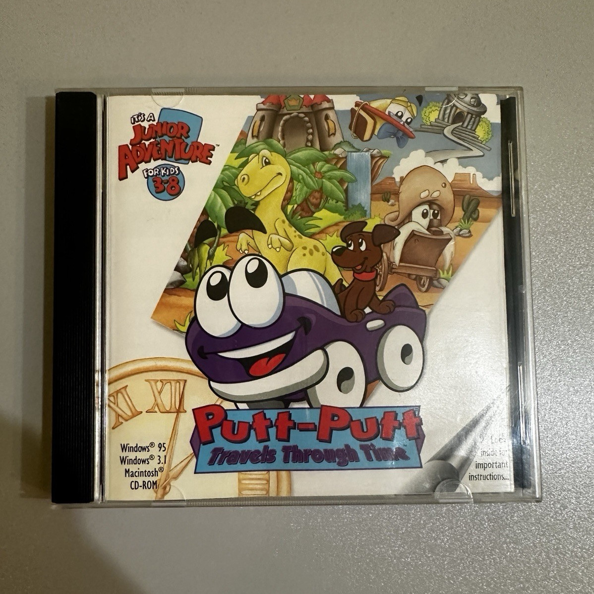 Humongous Entertainment Putt-Putt Travels Through Time PC/Mac CD-ROM, English