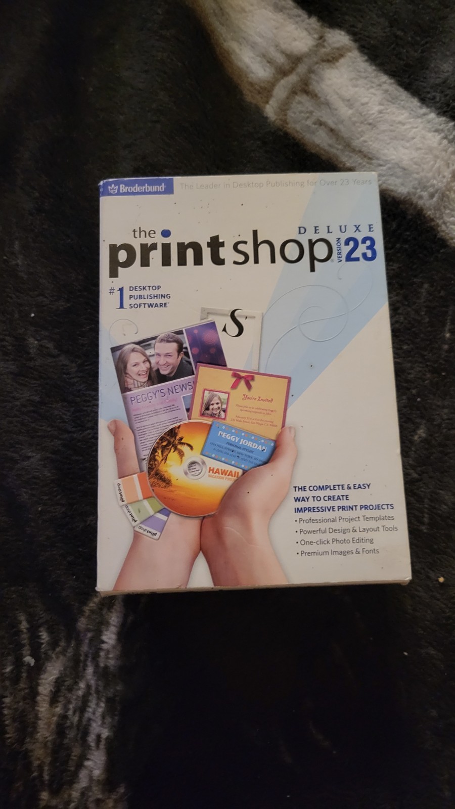 Broderbund The PrintShop Deluxe Version 23 For Windows PC Software -New & Sealed
