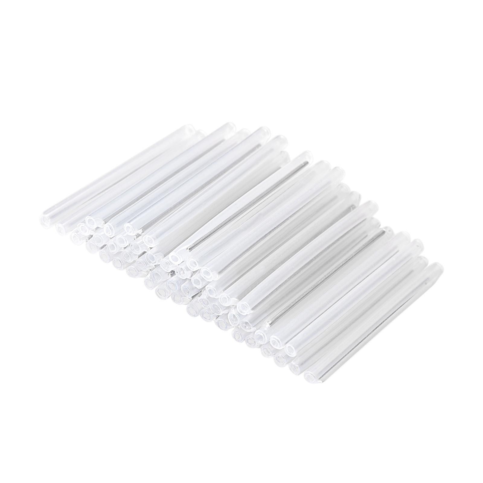 45mm 3mm OD Fiber Optic Sleeves, End Pre-Shrunk Fusion Splice Tube 1mm Rod 50pcs