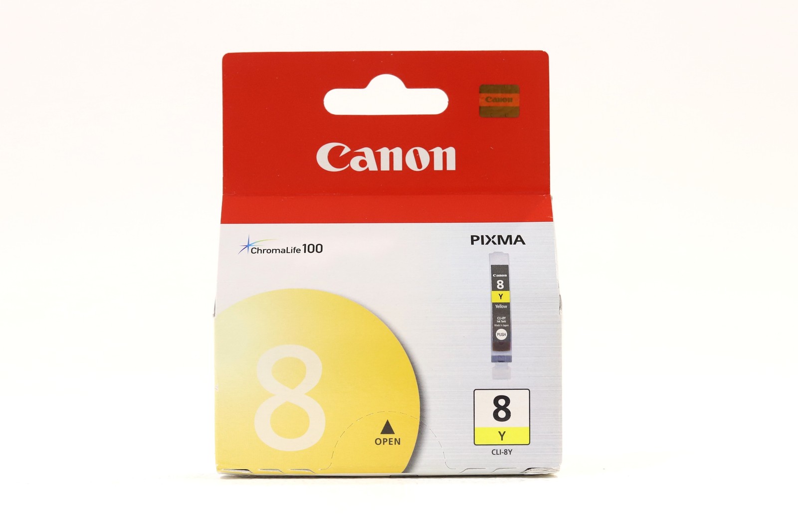 Canon Yellow Ink Cartridge For PIXMA and Pro Series P/N: CLI-8Y Brand New