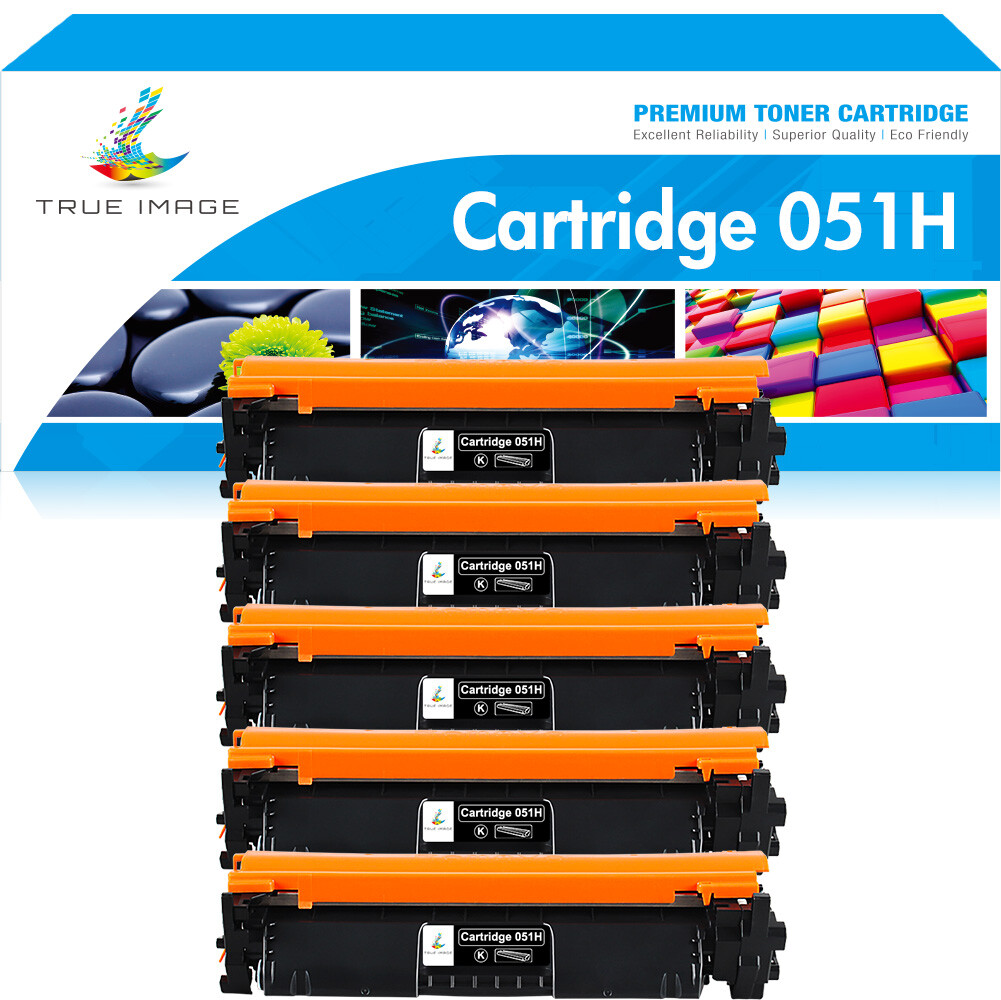 CRG051 H Black Toner Cartridge for Canon 051 H ImageCLASS LBP162dw MF264dw LOT
