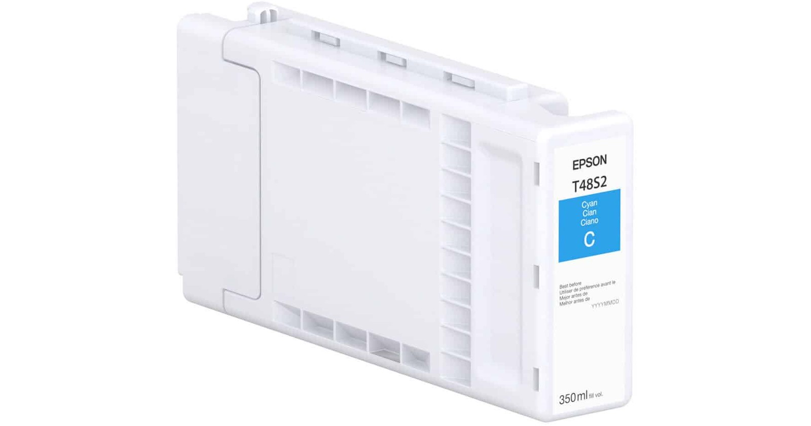 Epson T48S UltraChrome PRO6 High-Capacity 350 mL Cyan Ink Cartridge [T48S220]