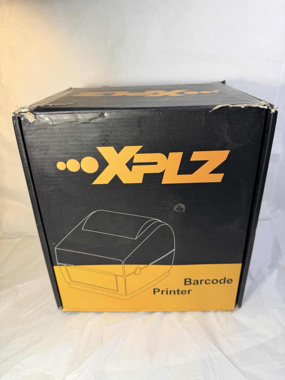 XPLZ Direct Thermal Barcode Label Printer with Original Box & Accessories