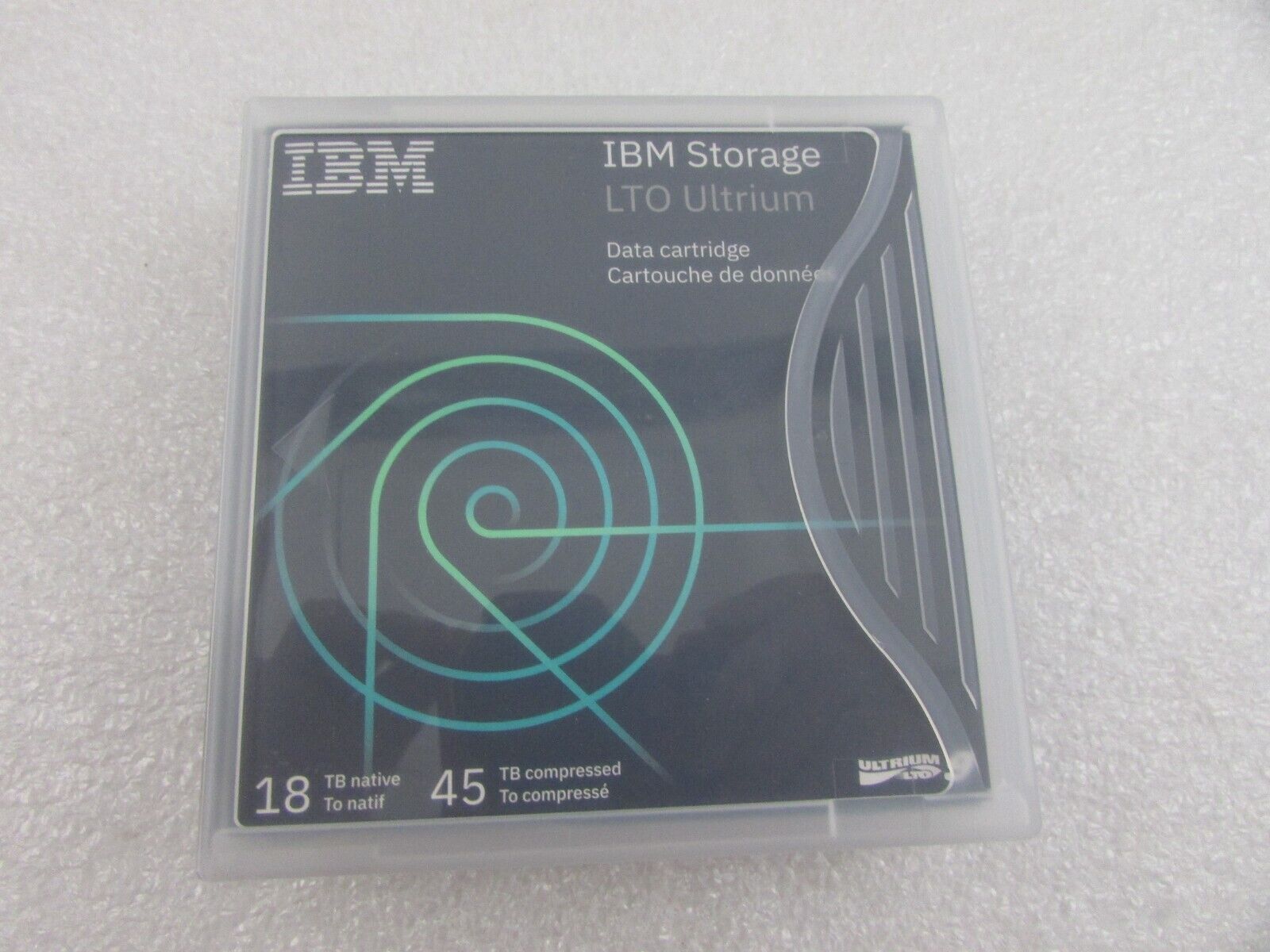 NEW IBM LTO Ultrium 9 Data Cartridge 18tb Native/45tb Compressed 02xw568