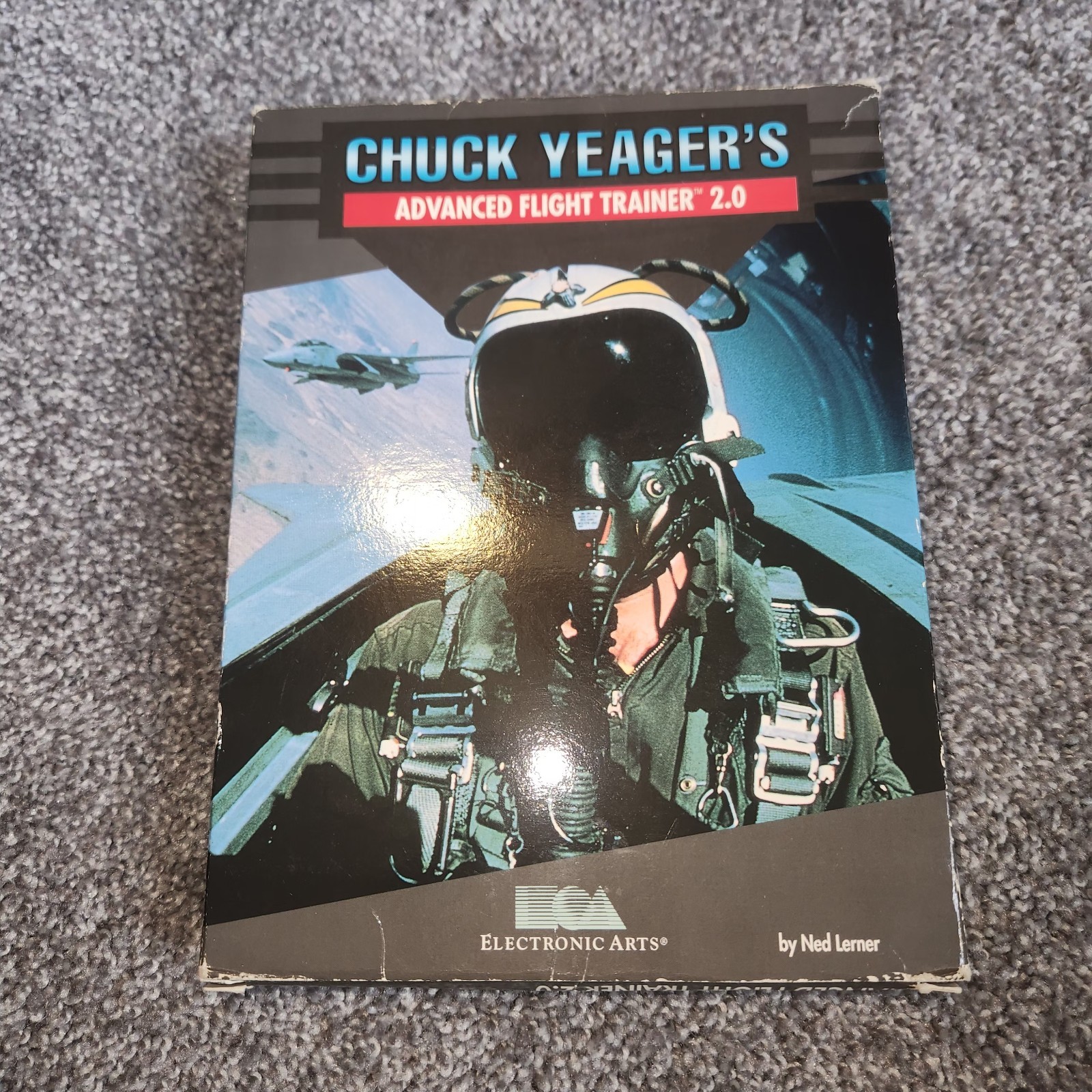 1989 Chuck Yeager’s Advanced Flight Trainer 2.0 Floppy Disc