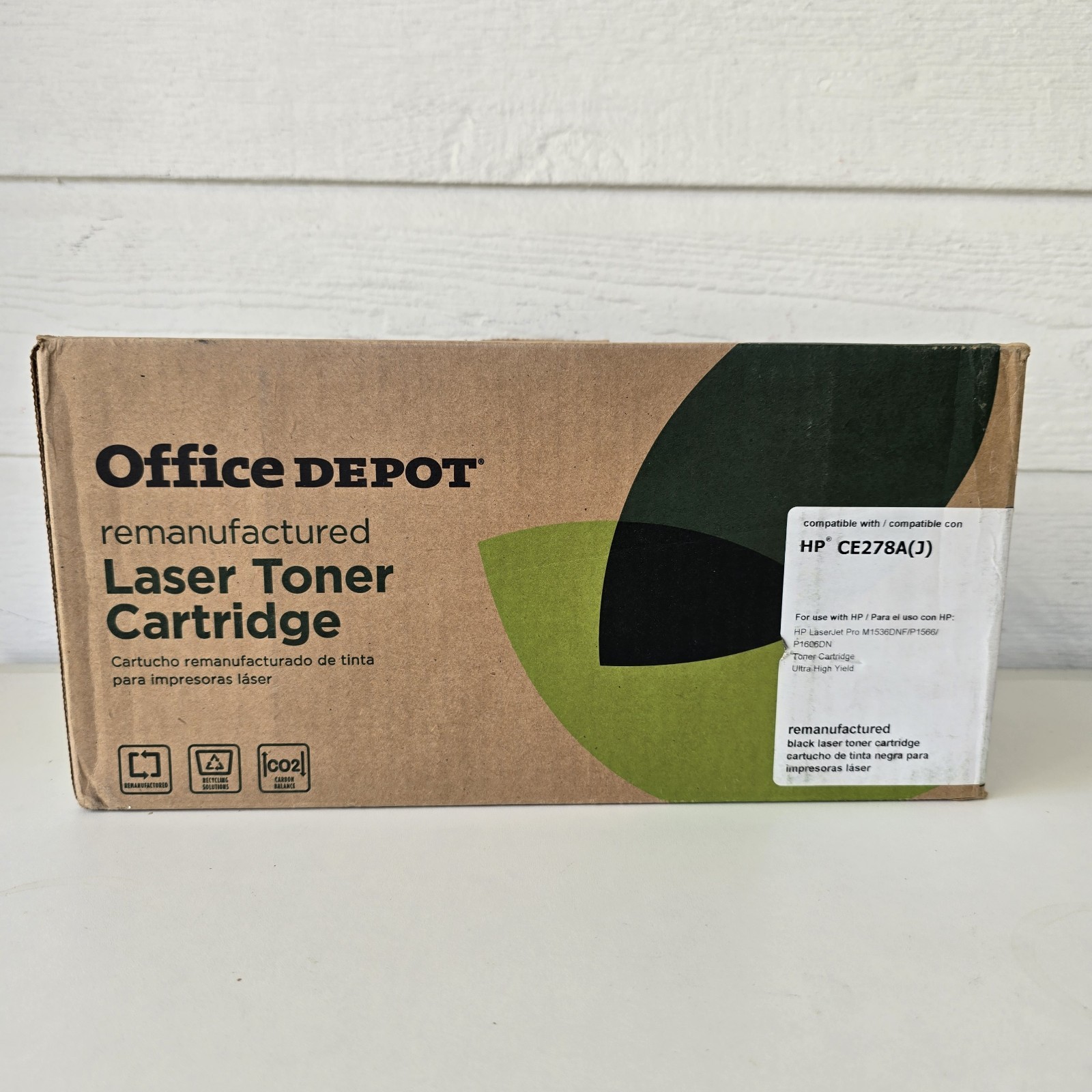 New Office Depot Brand (HP CE278A) Ultra High-Yield Black Toner Cartridge